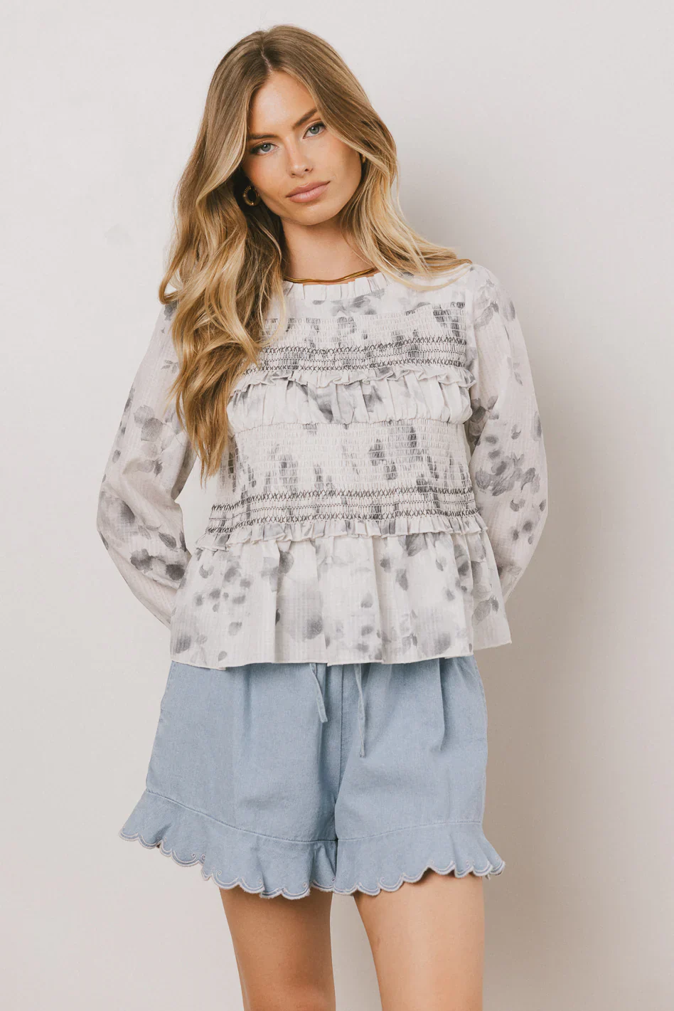 Fable Smocked Blouse