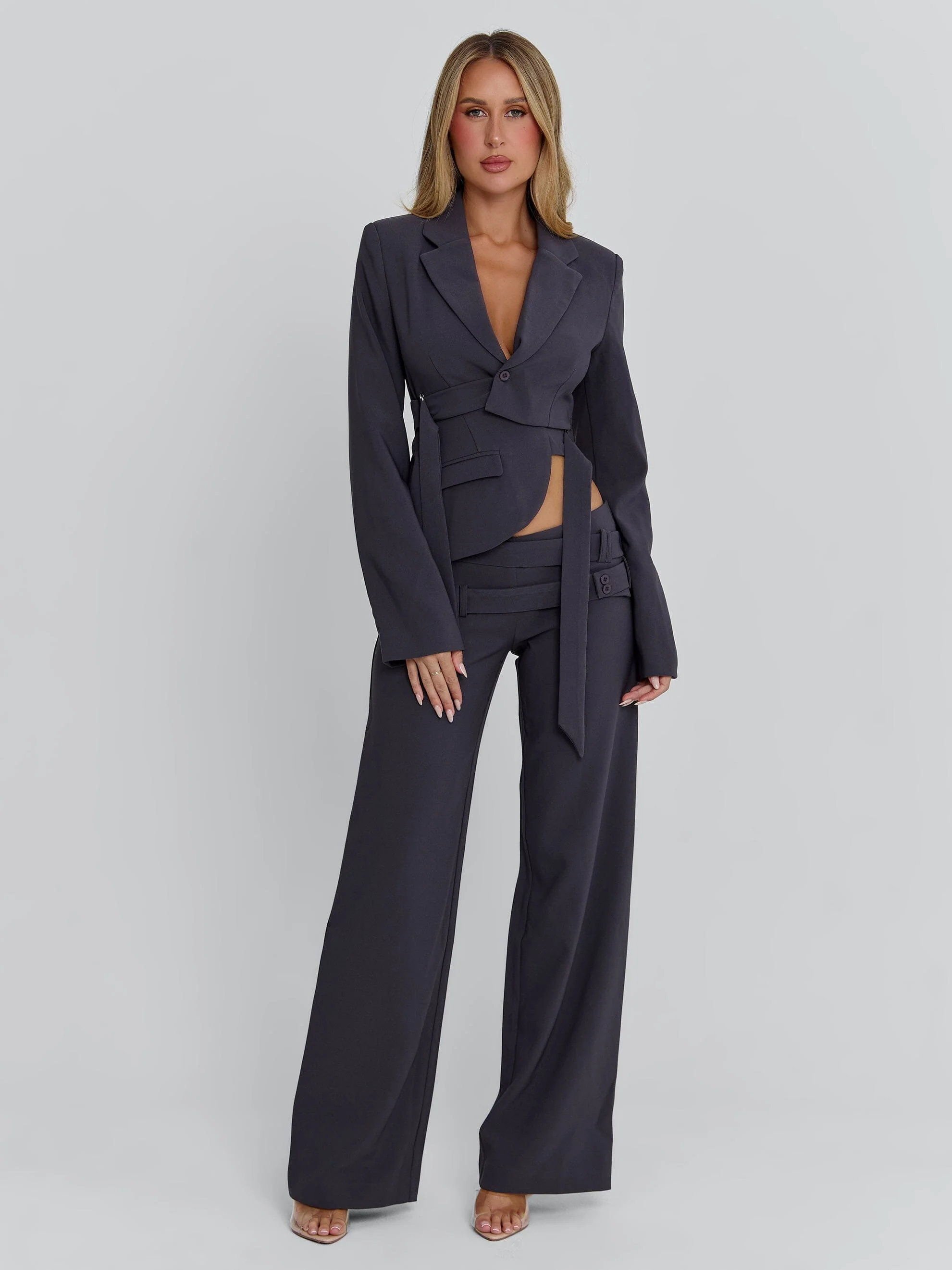 Riveria Pant Charcoal