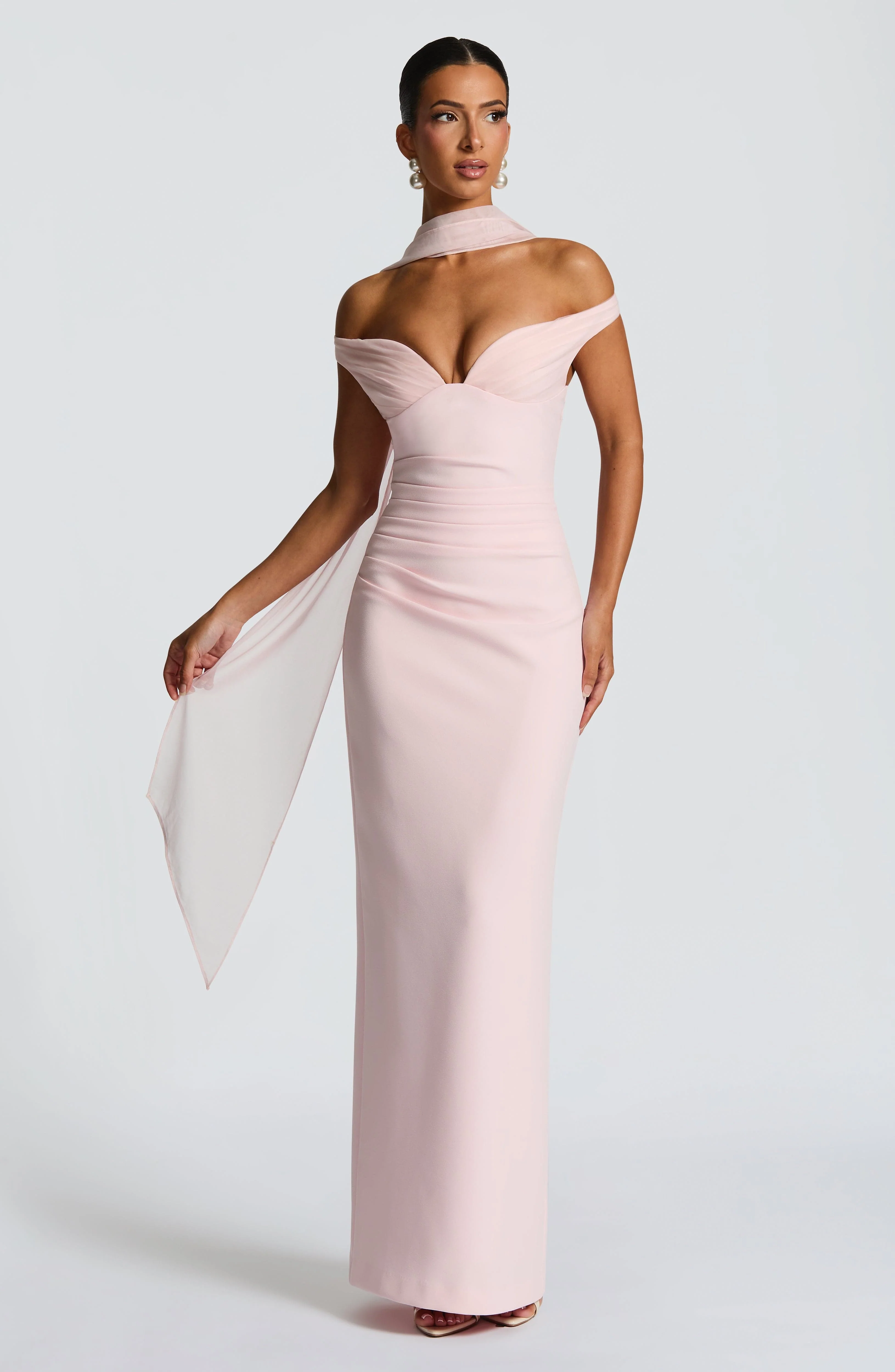 Abigail Maxi Dress - Blush