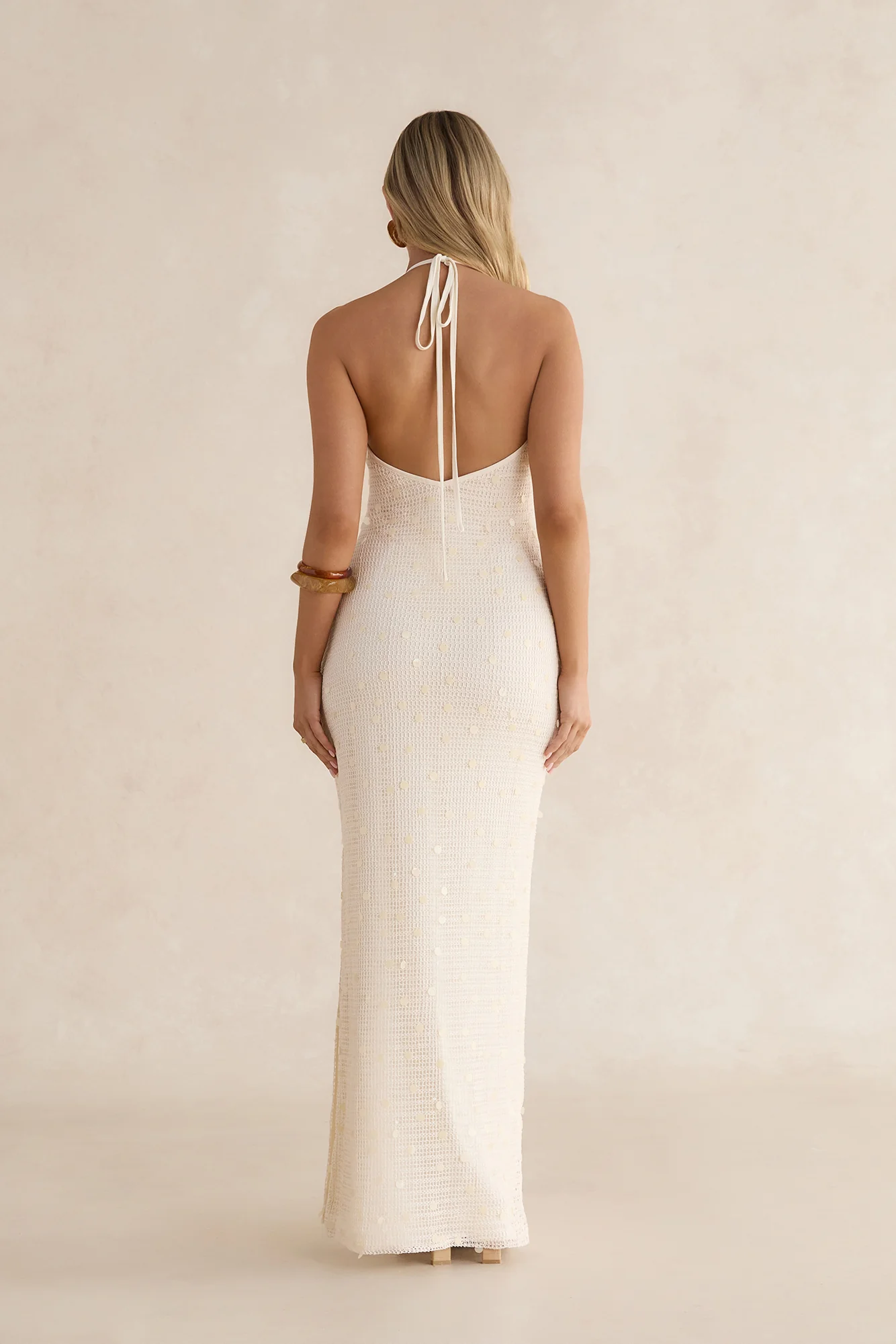Kimali Maxi Dress Cream