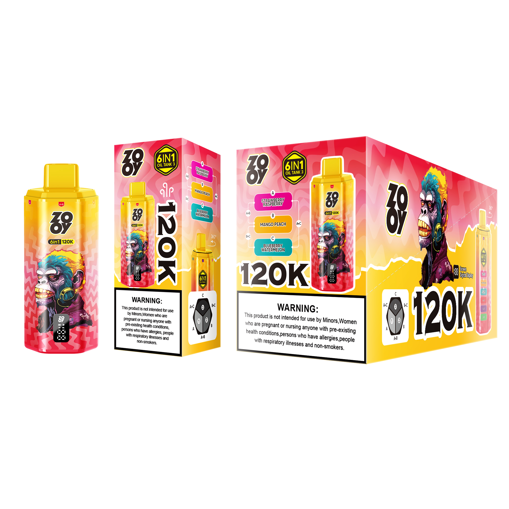ZOOY TANK 120K/1 BOX(10 PCS)