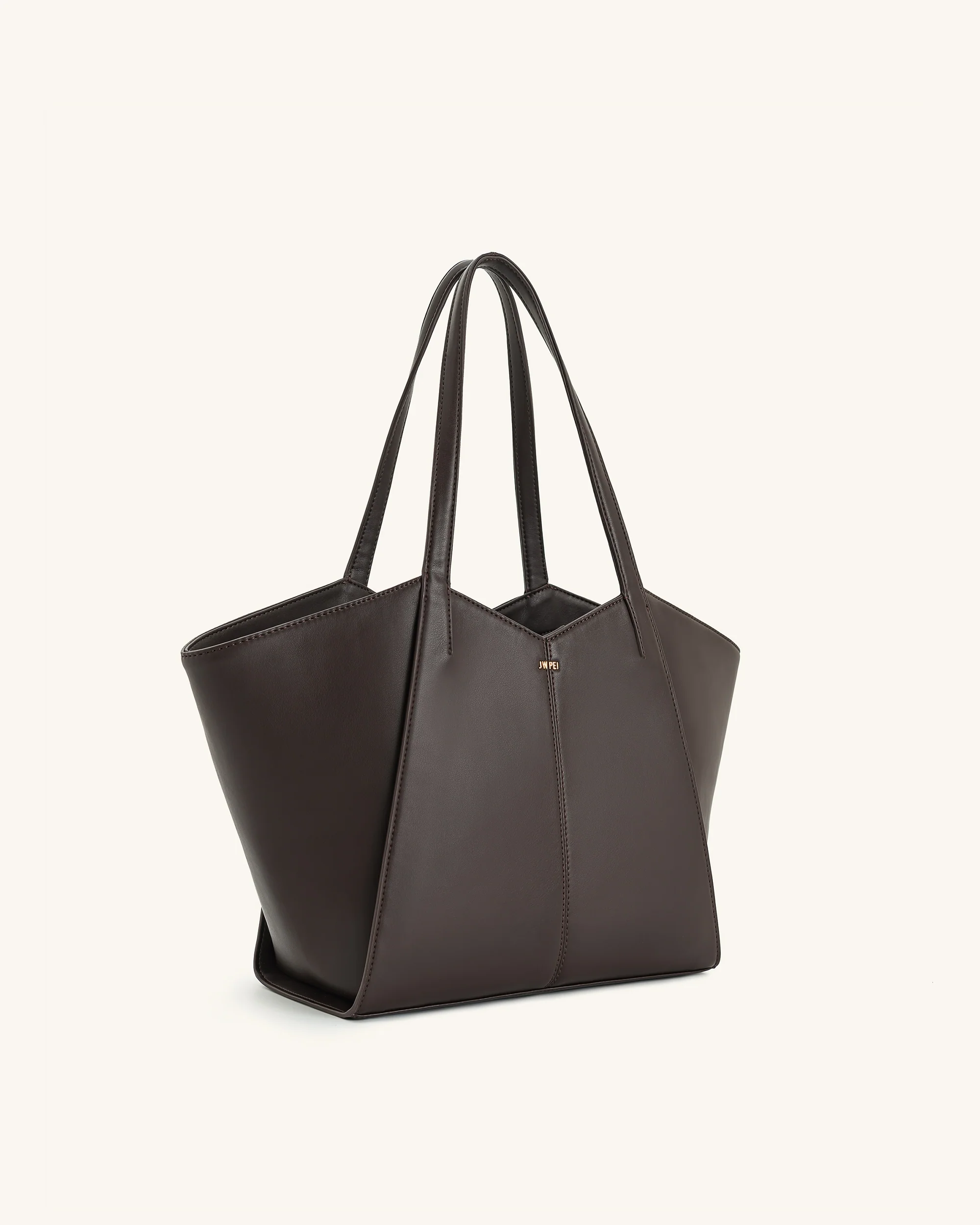 Kiana Large Capacity Tote Bag - Caramel