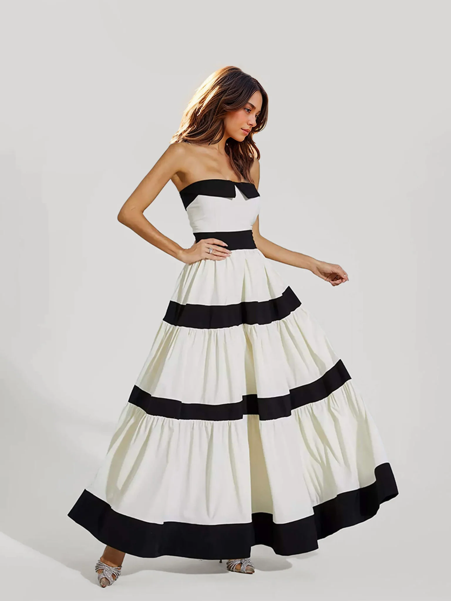 Striped Maxi Dress