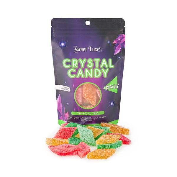 Sweet Luxe™ Extra Crunchy Crystal Candy - Tropical Trio Flavor Mix (WS)