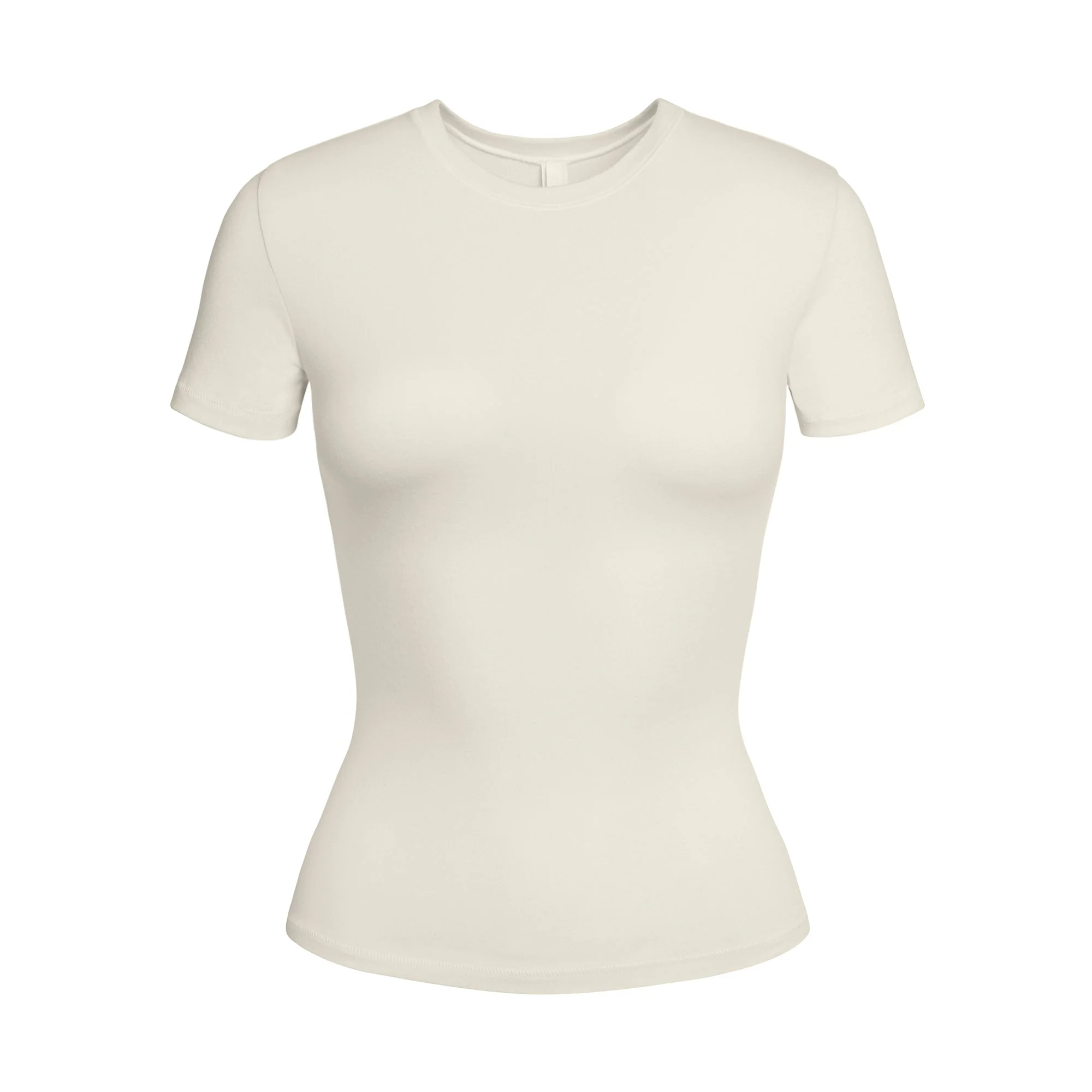 Cotton Jersey T-Shirt - Bone