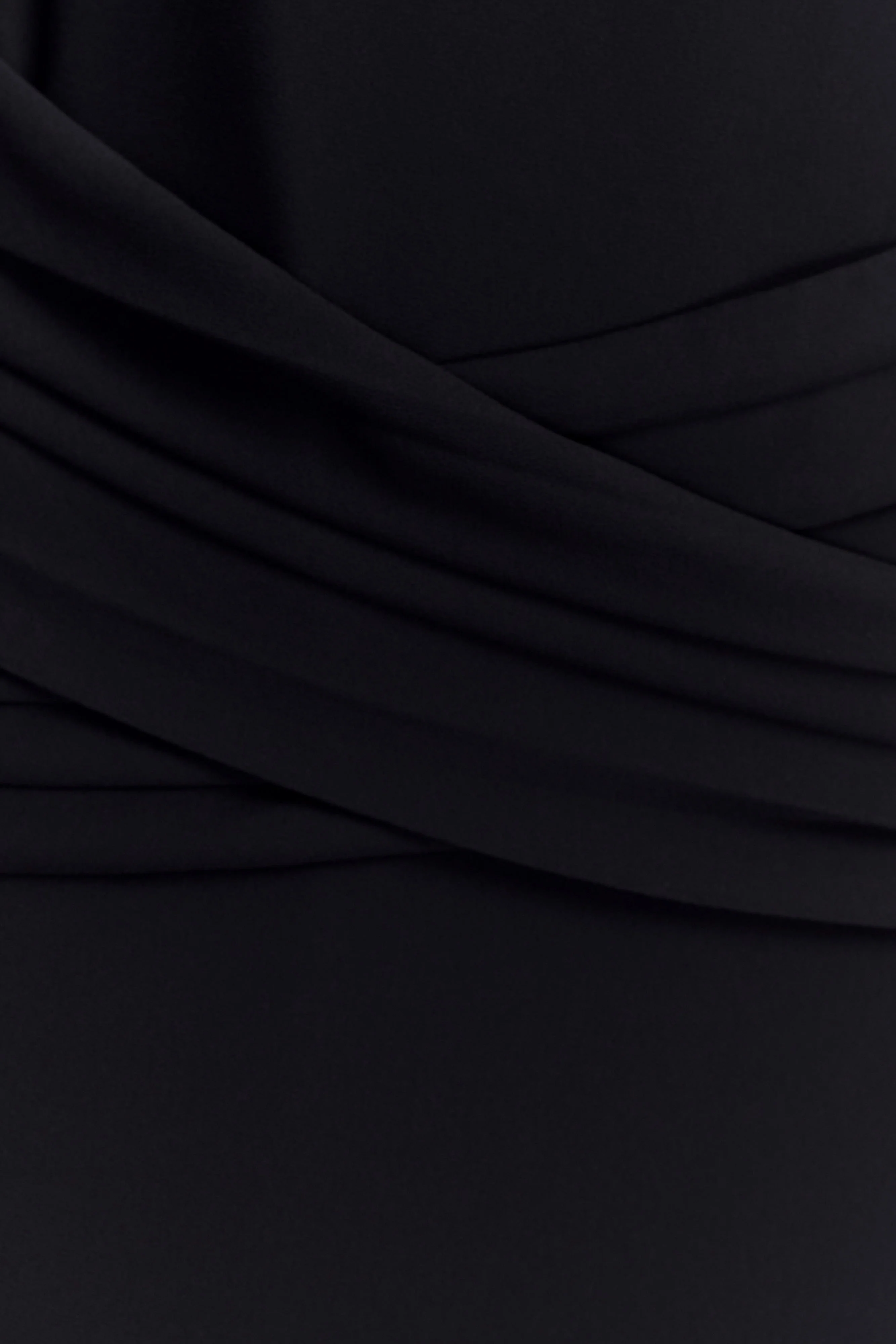 Analia Chiffon Maxi Dress - Black