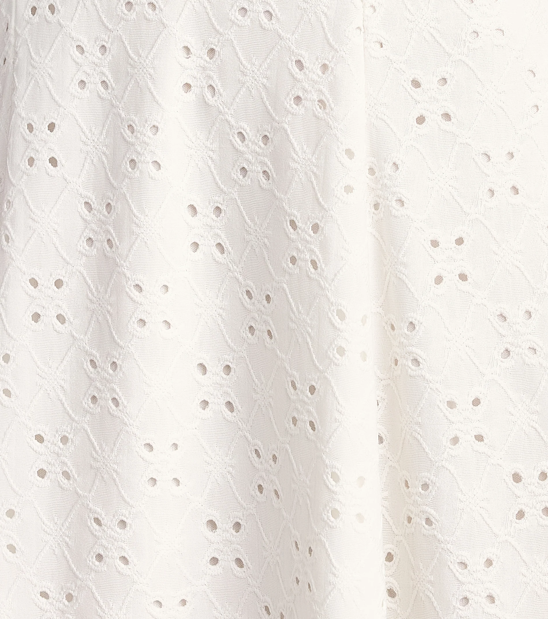 Daytime Darling Eyelet Mini Dress - luluinthesky