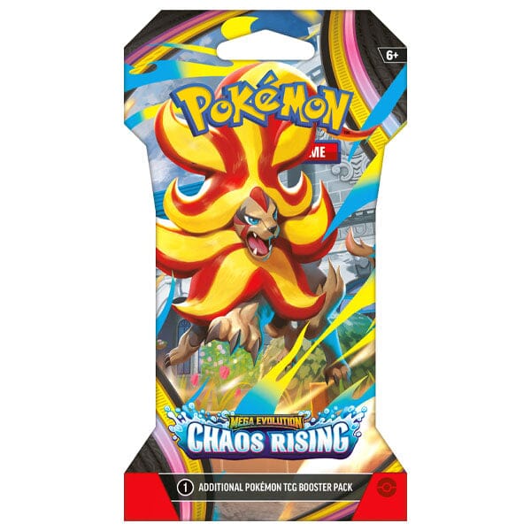 Pokémon TCG: ME04 Mega Evolution Chaos Rising Sleeved Booster Pack