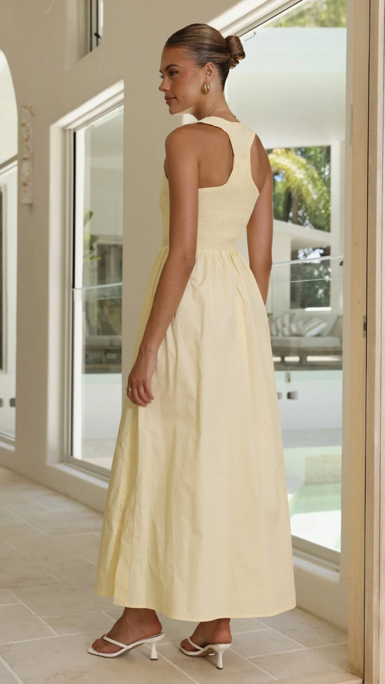 Amira Maxi Dress - Yellow