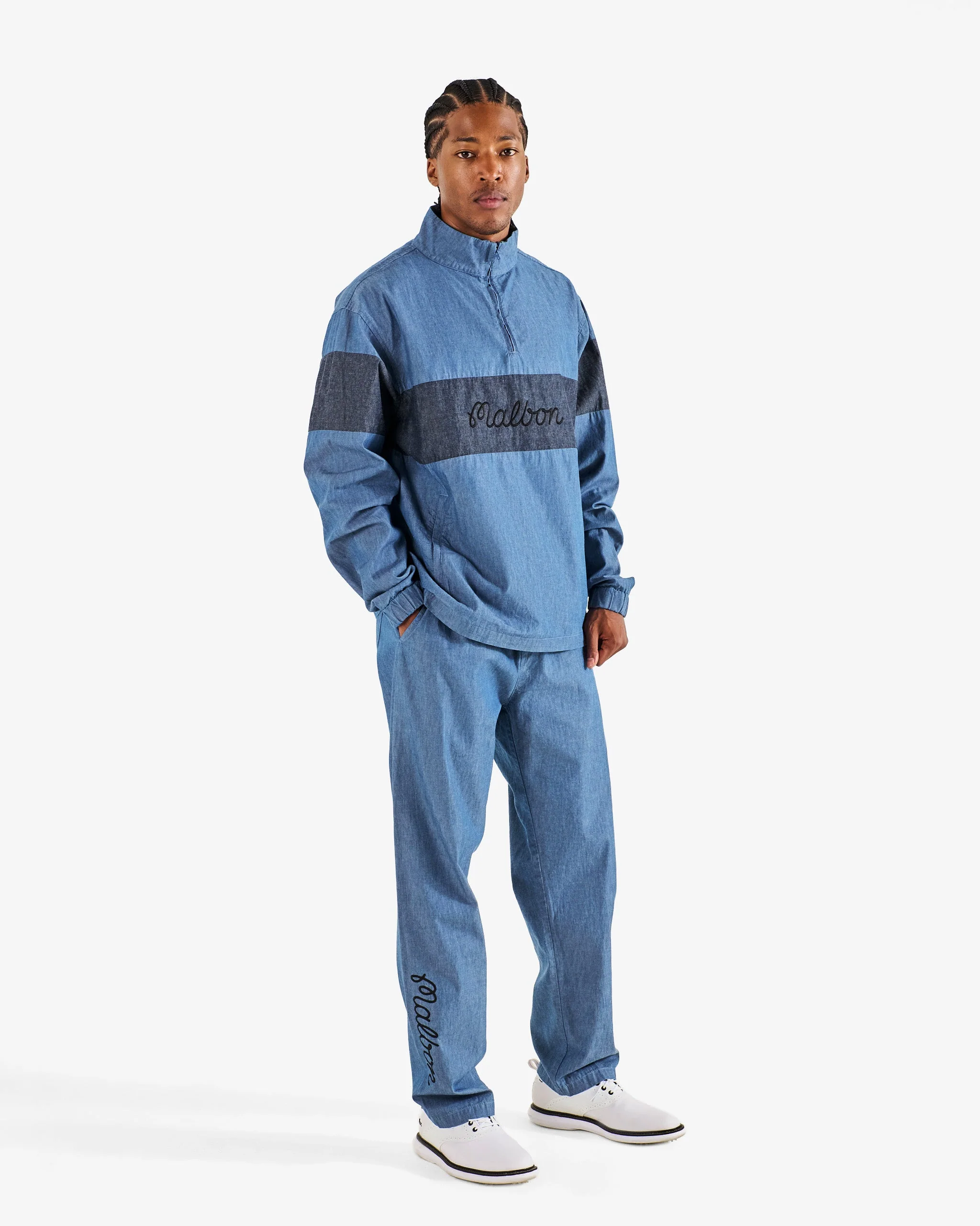 Gdc Denim Quarter Zip