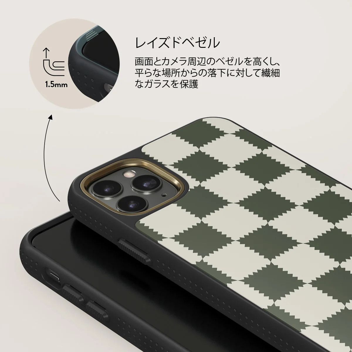 Retro Grid - iPhone 11 Pro Max ケース