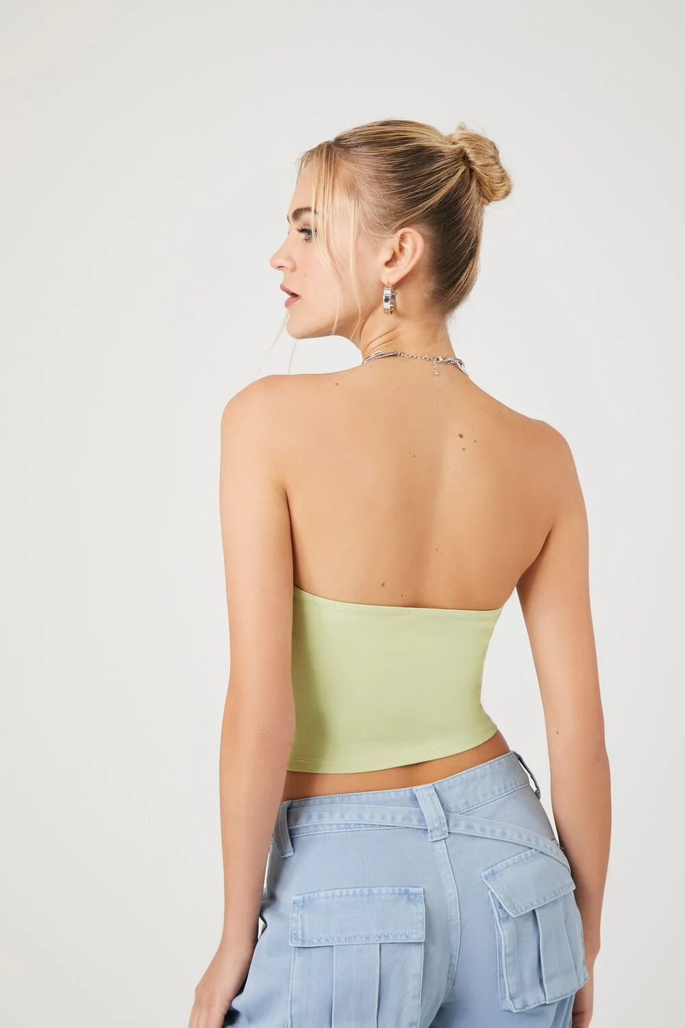 Toggle Drawstring Tube Top