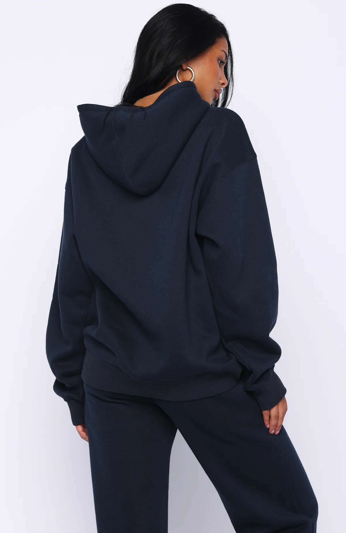 Starting Fresh Zip Front Hoodie Navy