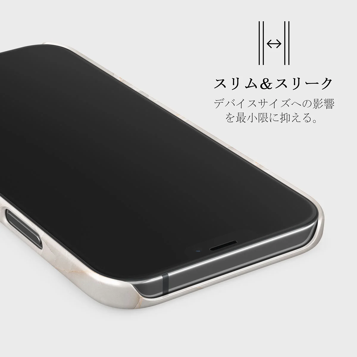 Vanilla Sand - Marble iPhone 12 Pro Max ケース
