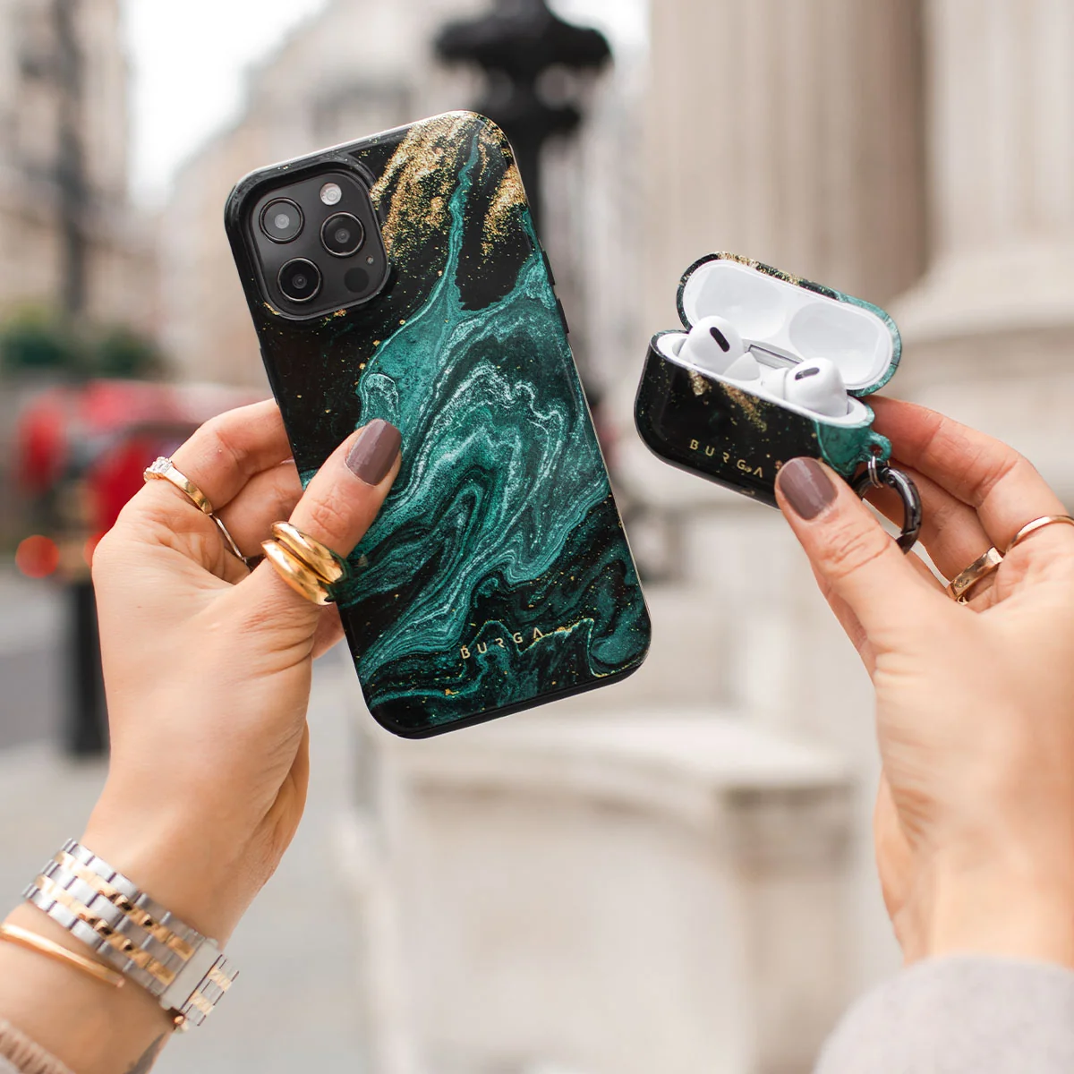 Emerald Pool - Elegant iPhone 11 Pro Max ケース