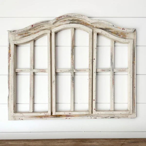Handcrafted Wooden Window Frame