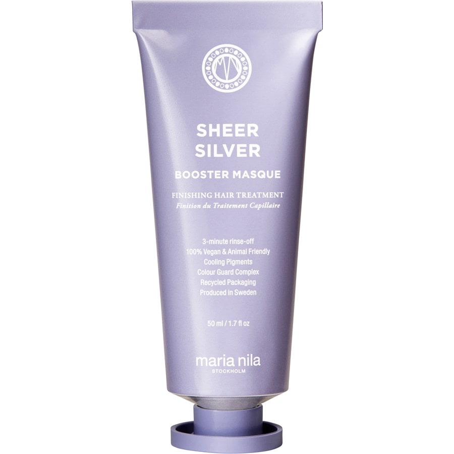 Maria Nila Booster Masque Finish Hair Treatment Sheer Silver