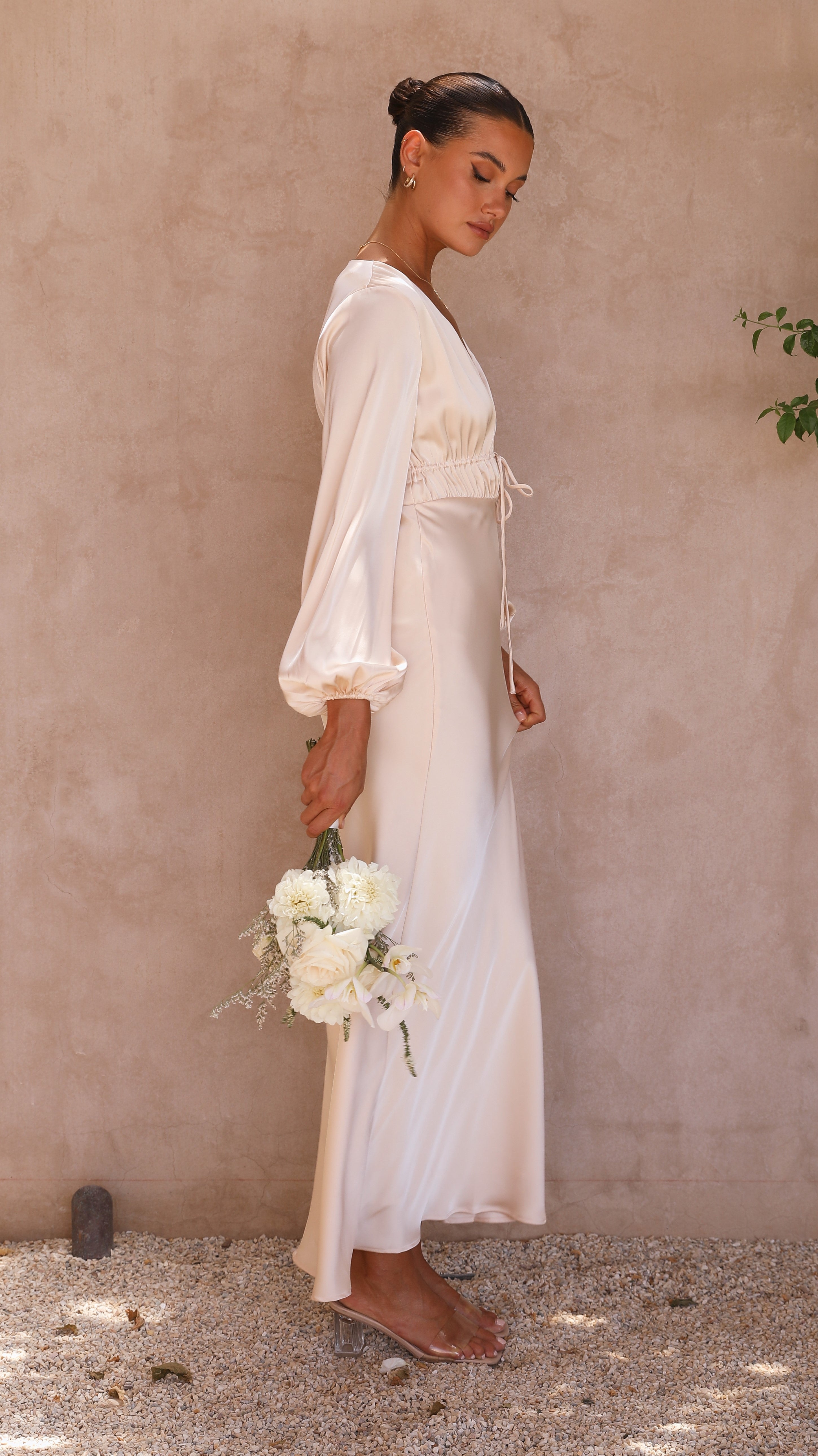 Amara Maxi Dress - Champagne