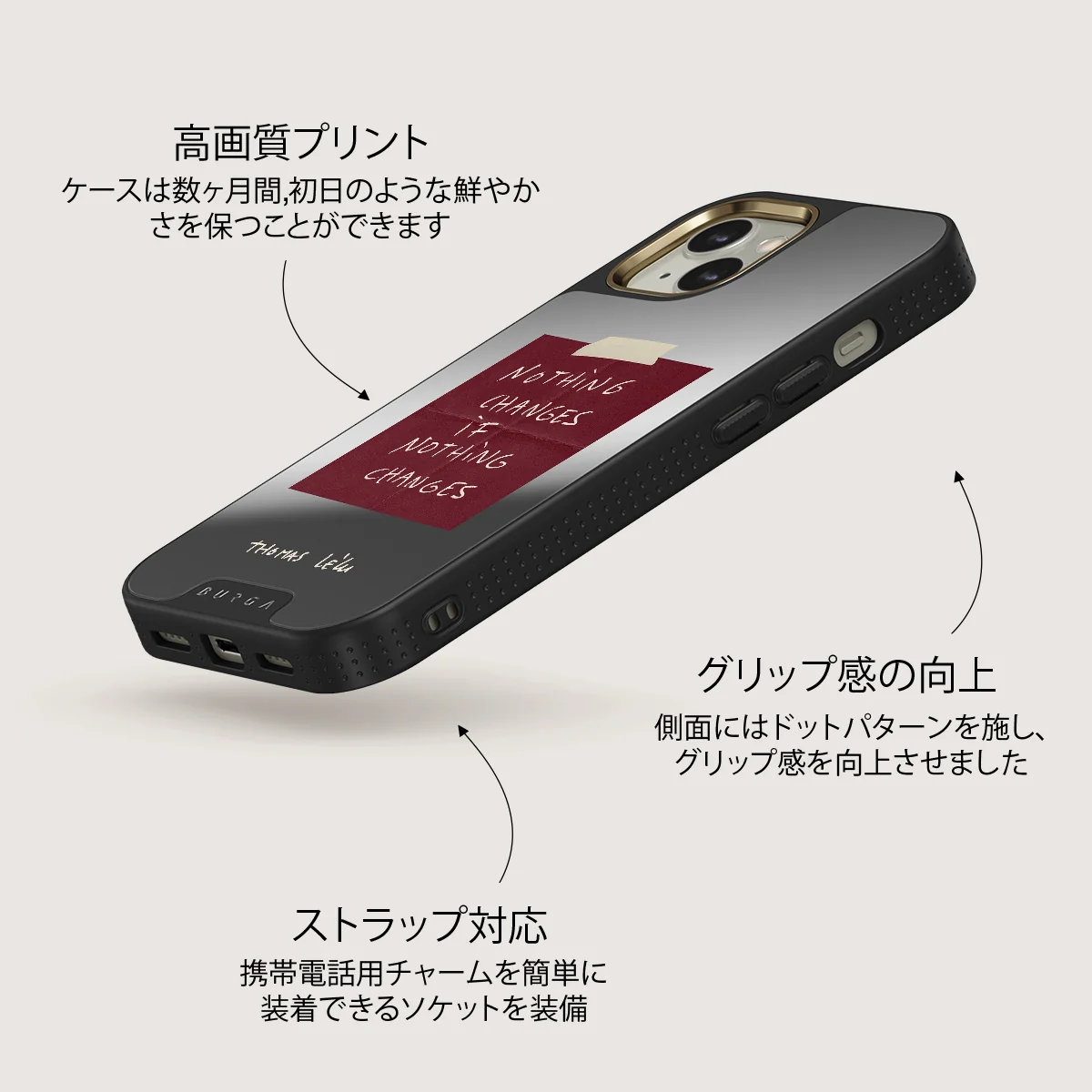 Nothing Changes - iPhone 13 ケース