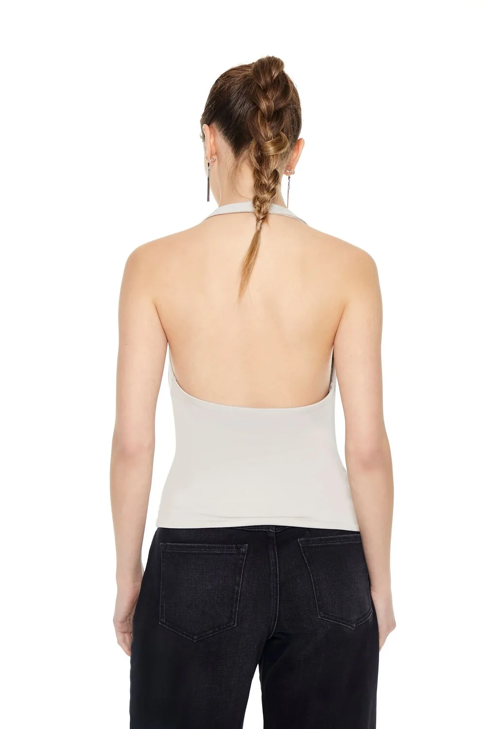 Cowl Halter Top