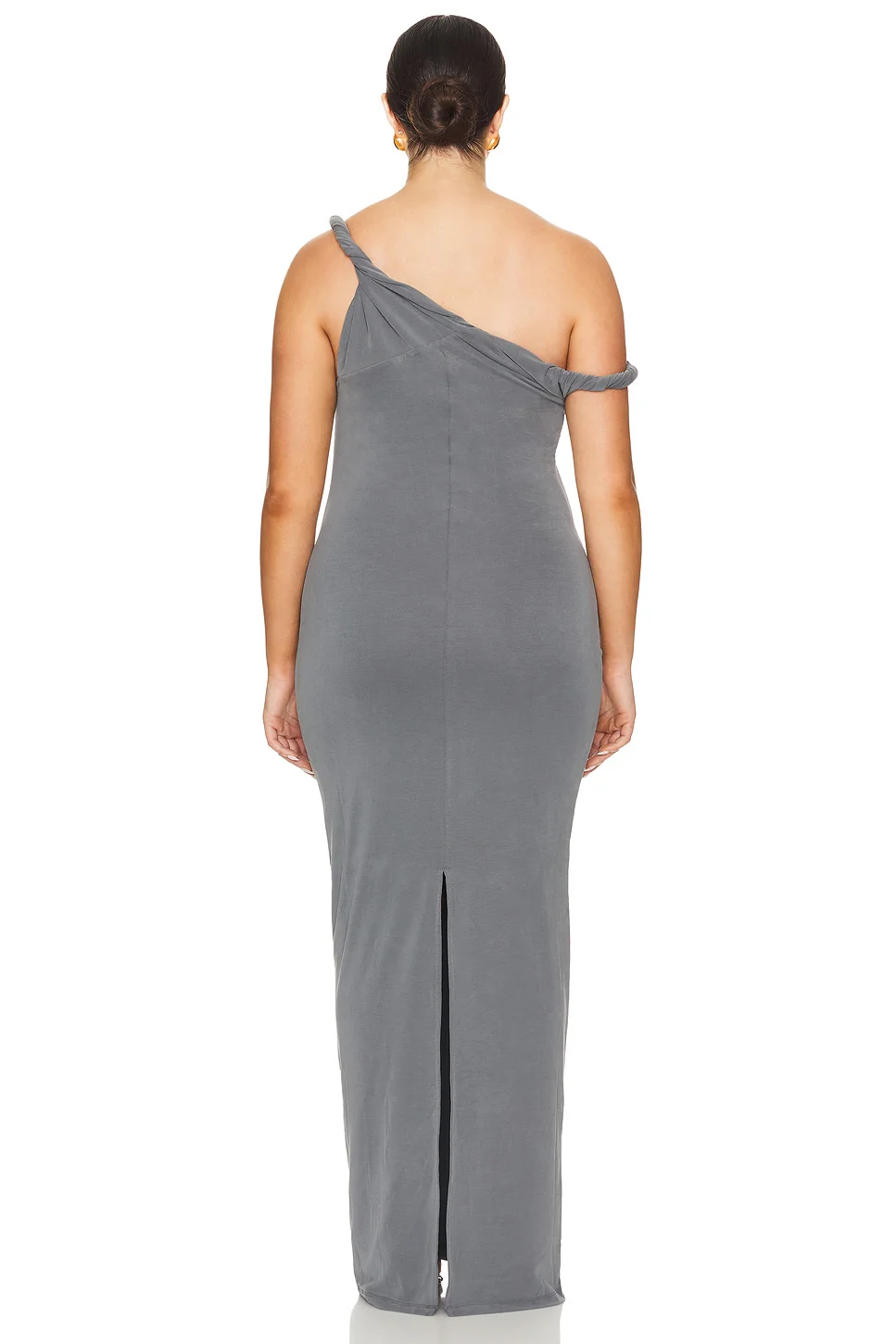 Twist Shoulder Maxi Dress