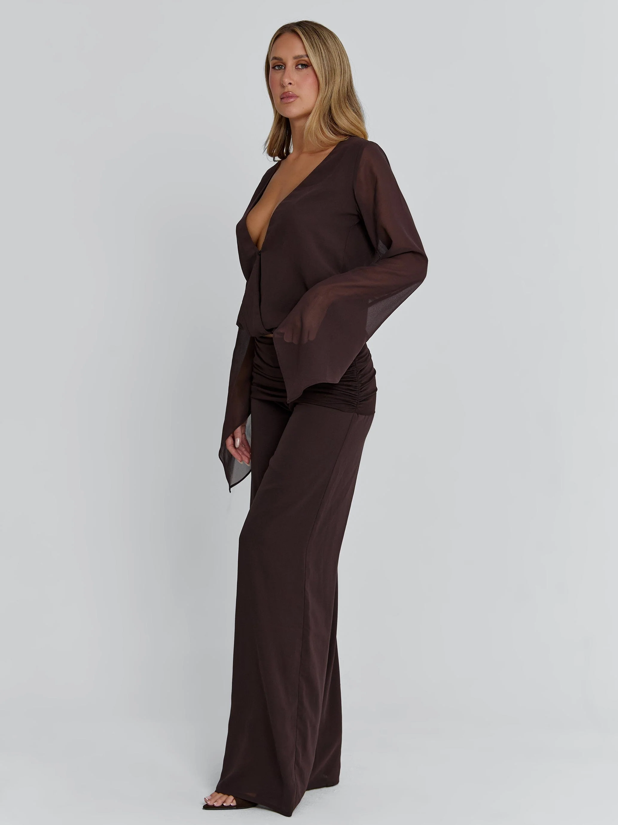 Lenna Top Chocolate