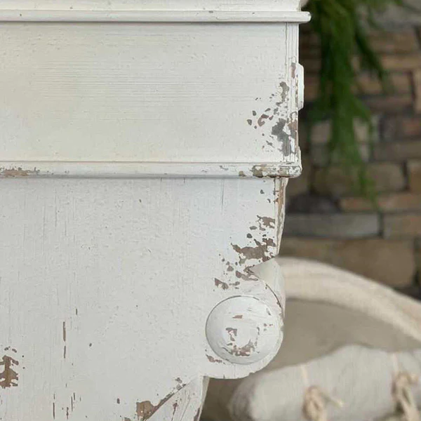 Chippy Wooden Mantel