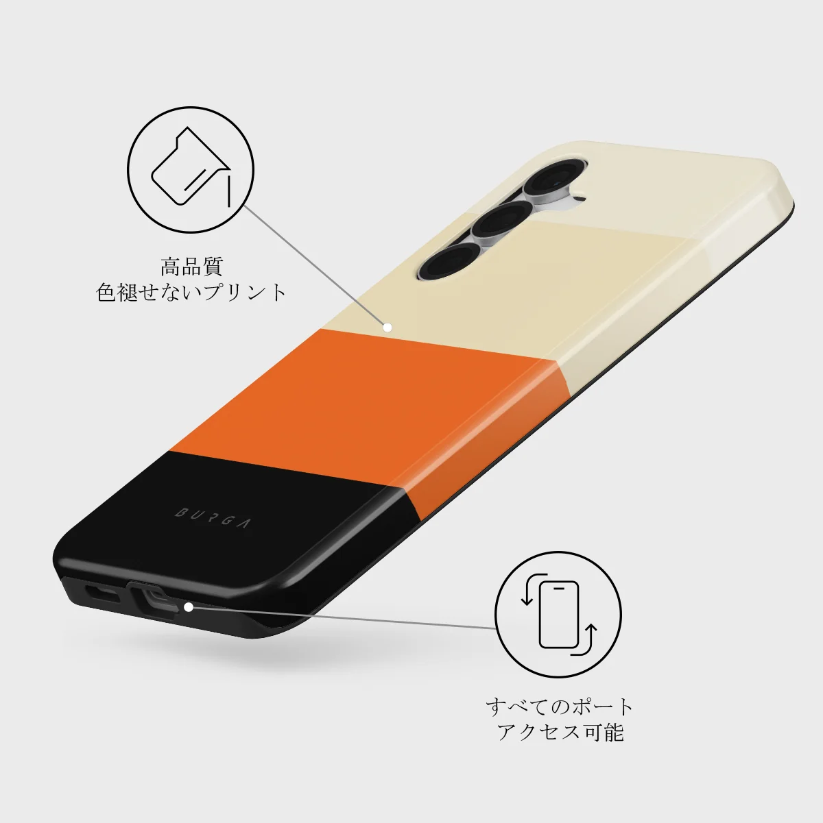 Triple Take - Samsung Galaxy S25 FE ケース