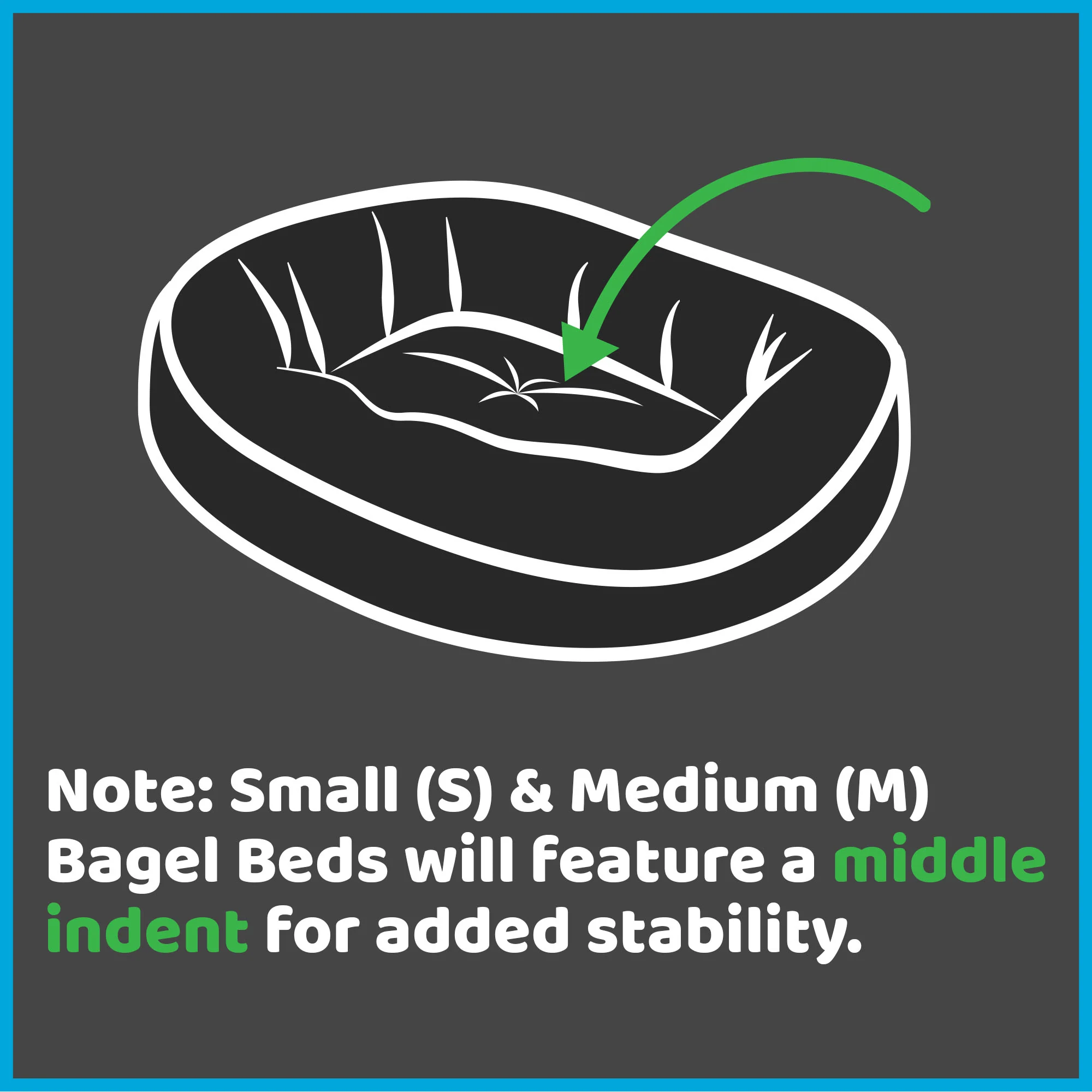 Villa Bagel Dog Bed