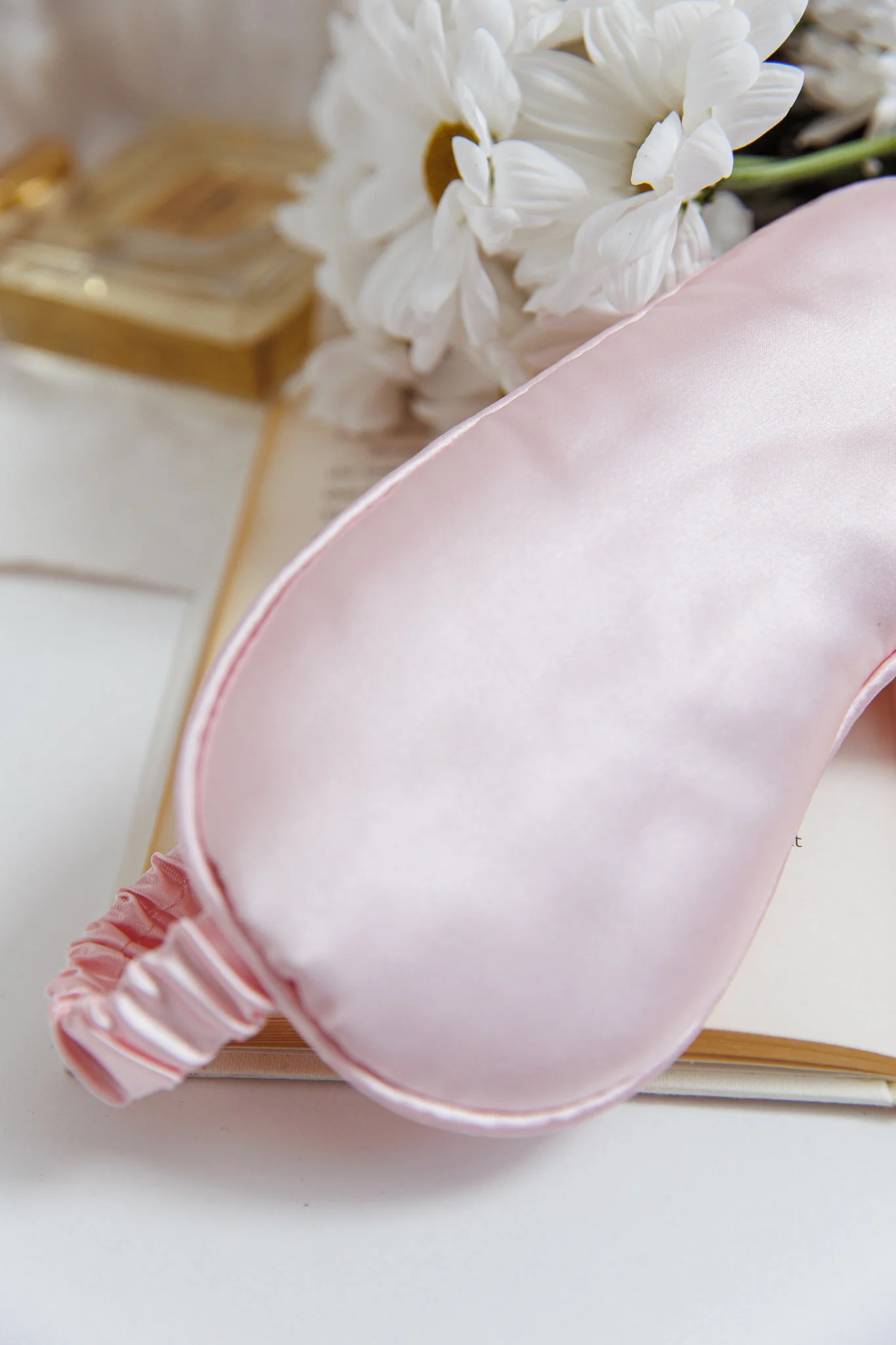 Sweet Dreams Satin Eye Mask Pink