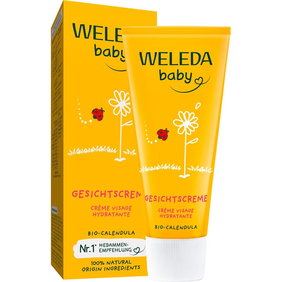 WELEDA Niemowlęta i dzieci Krem do twarzy z nagietkiem