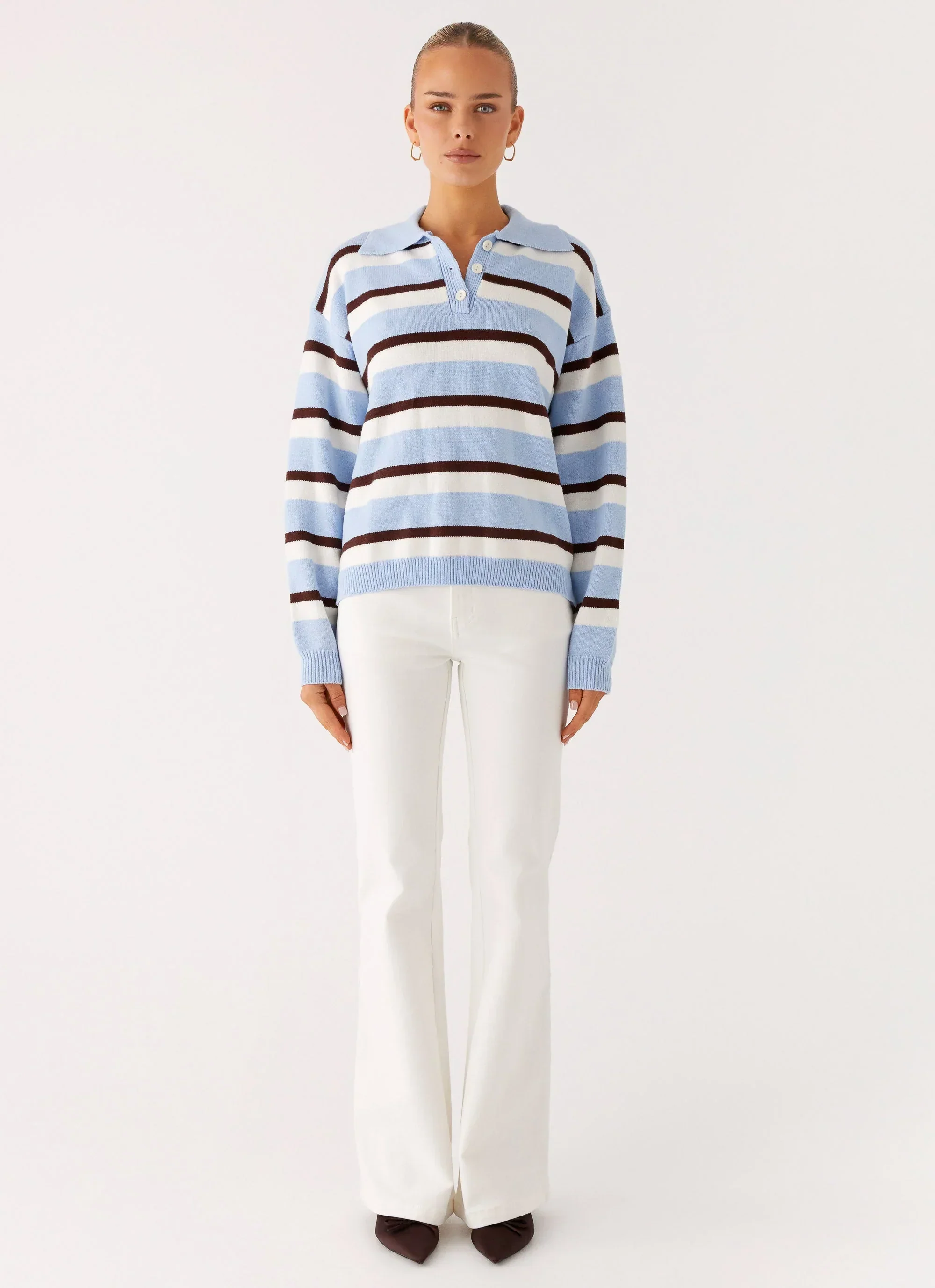 Aldo Bootleg Jeans - White