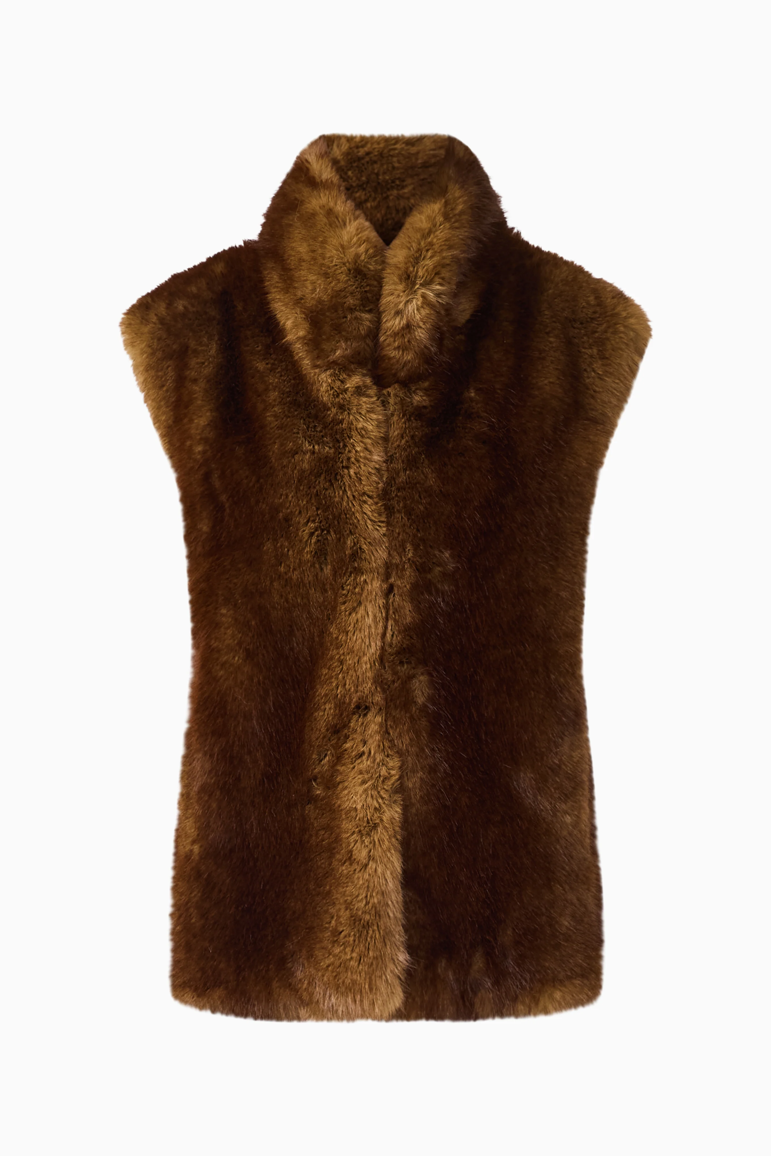 CURAAE Winona Vest in Brown