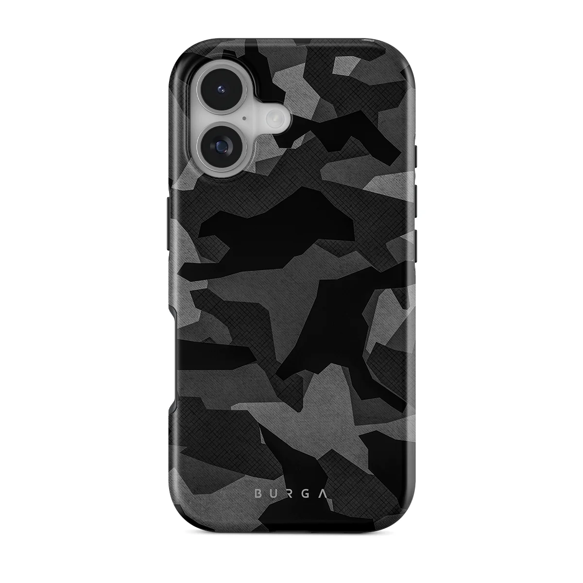 Night Black Camouflage - iPhone 17 ケース
