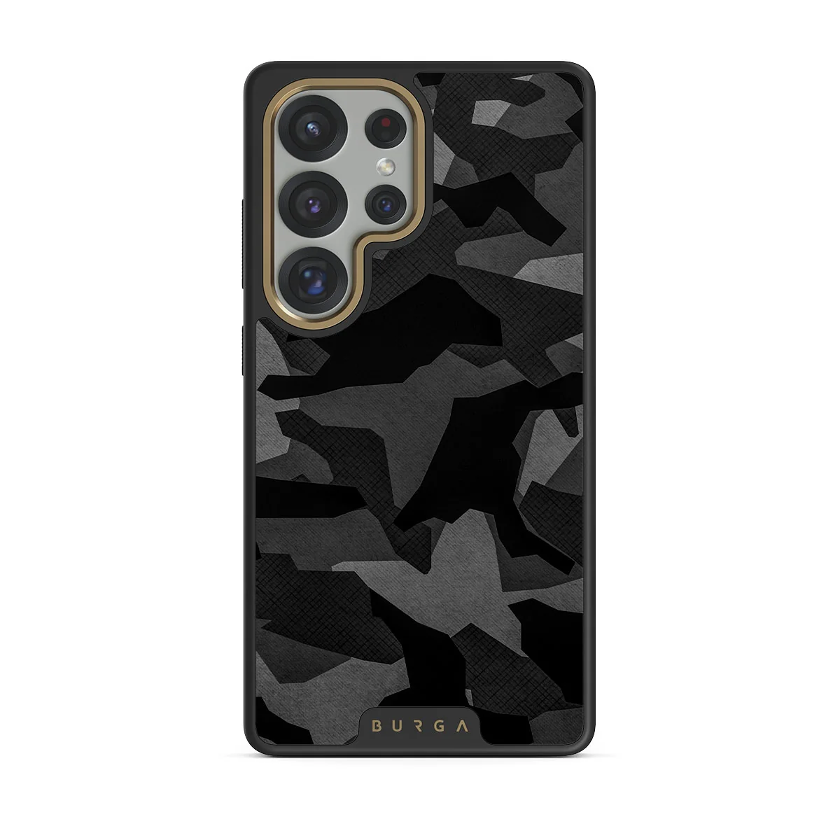 Night Black Camouflage - Samsung Galaxy S25 Ultra ケース
