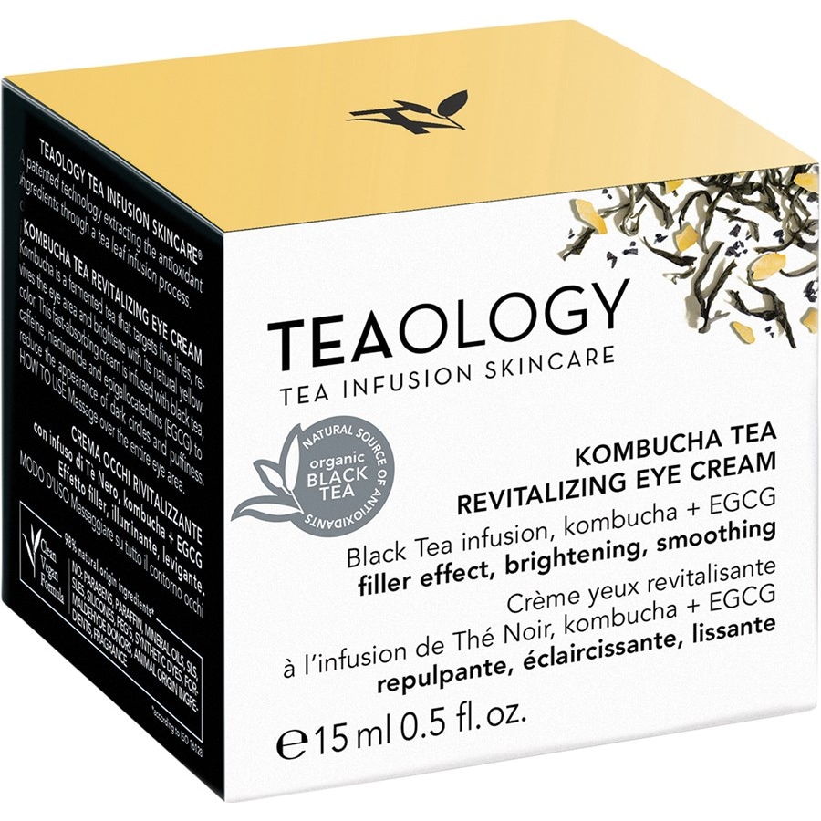 Teaology Pielęgnacja twarzy Kombucha Tea Revitalizing Eye Cream