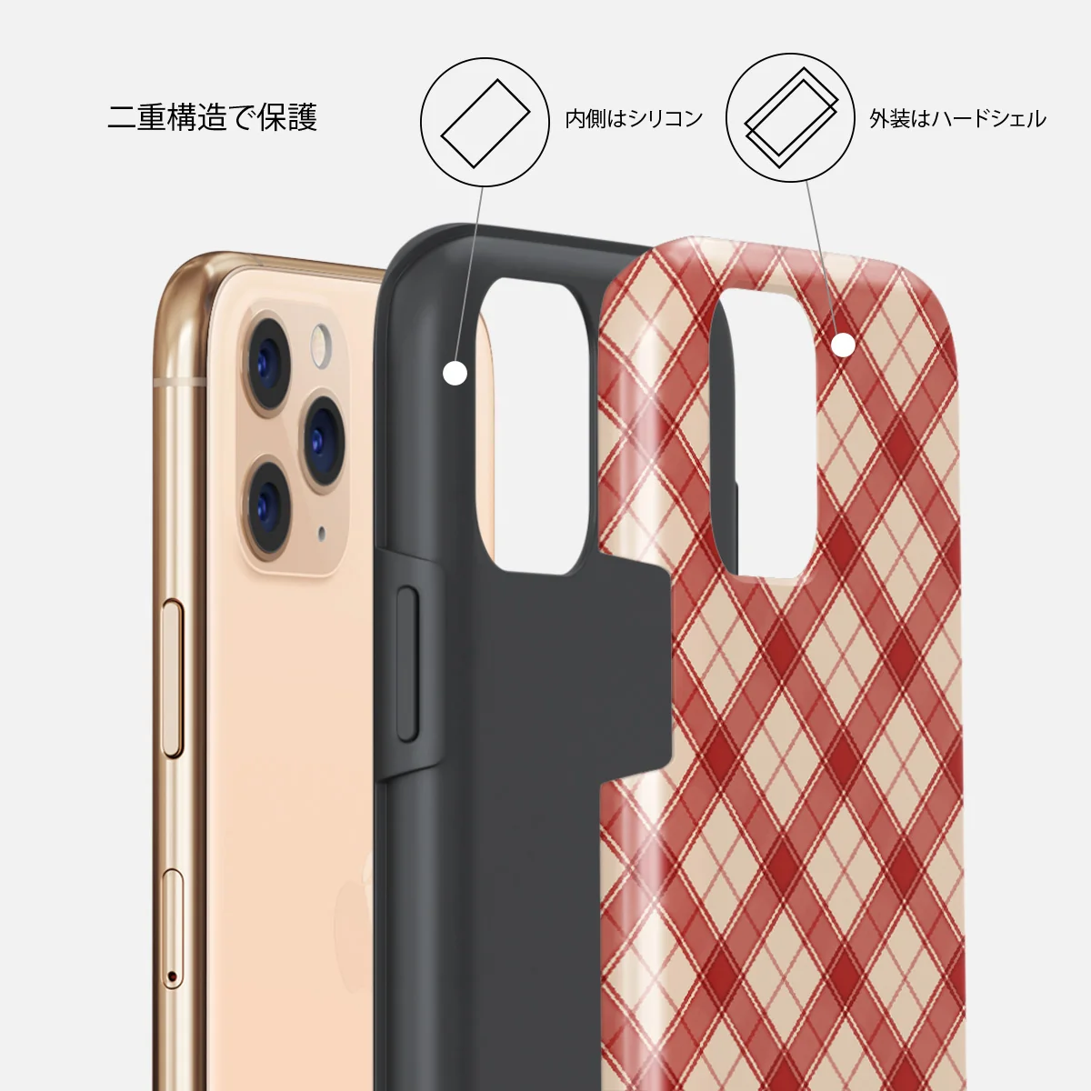 Pure Nostalgia - iPhone 11 Pro ケース
