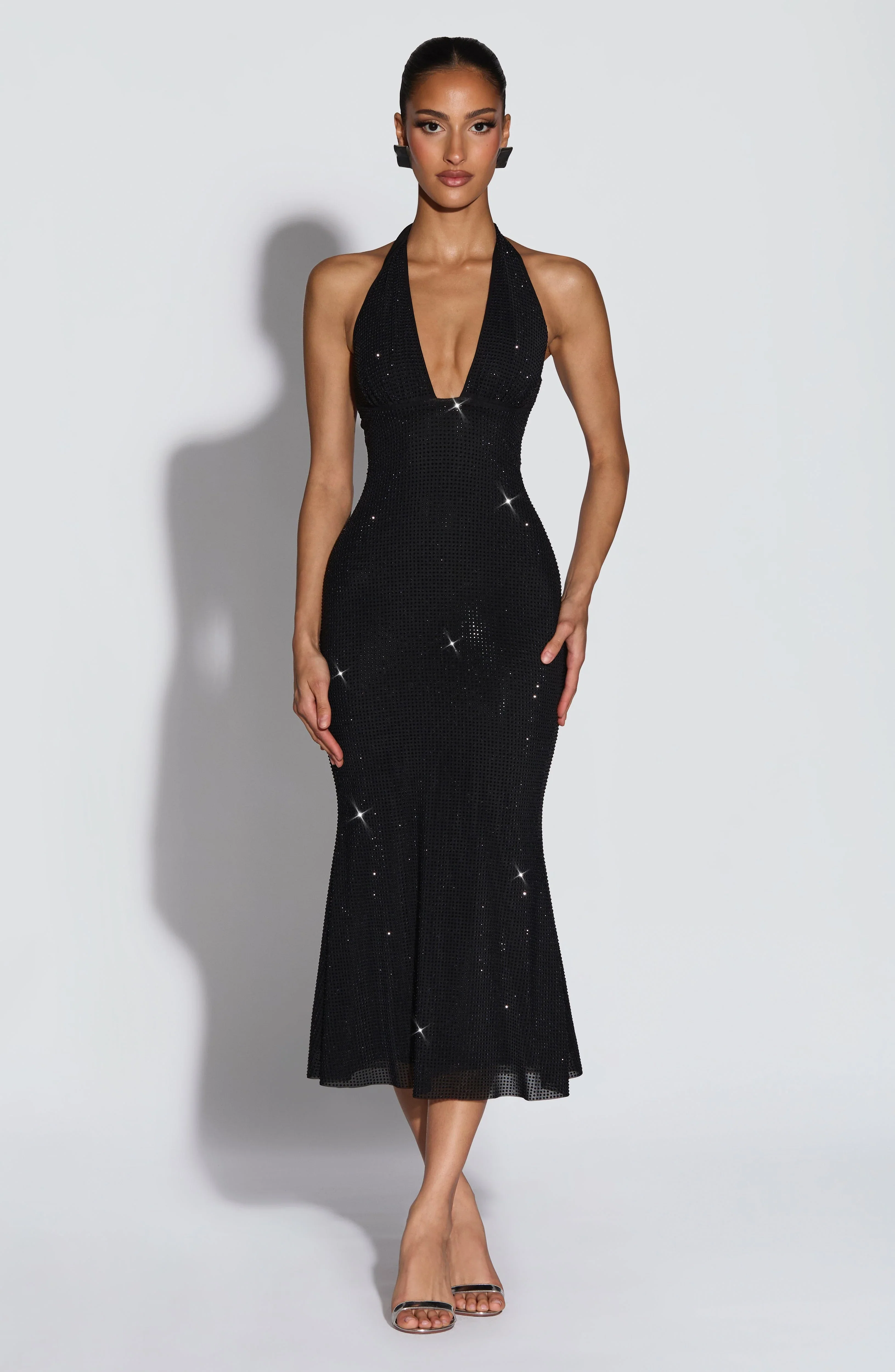 Sonora Midi Dress - Black