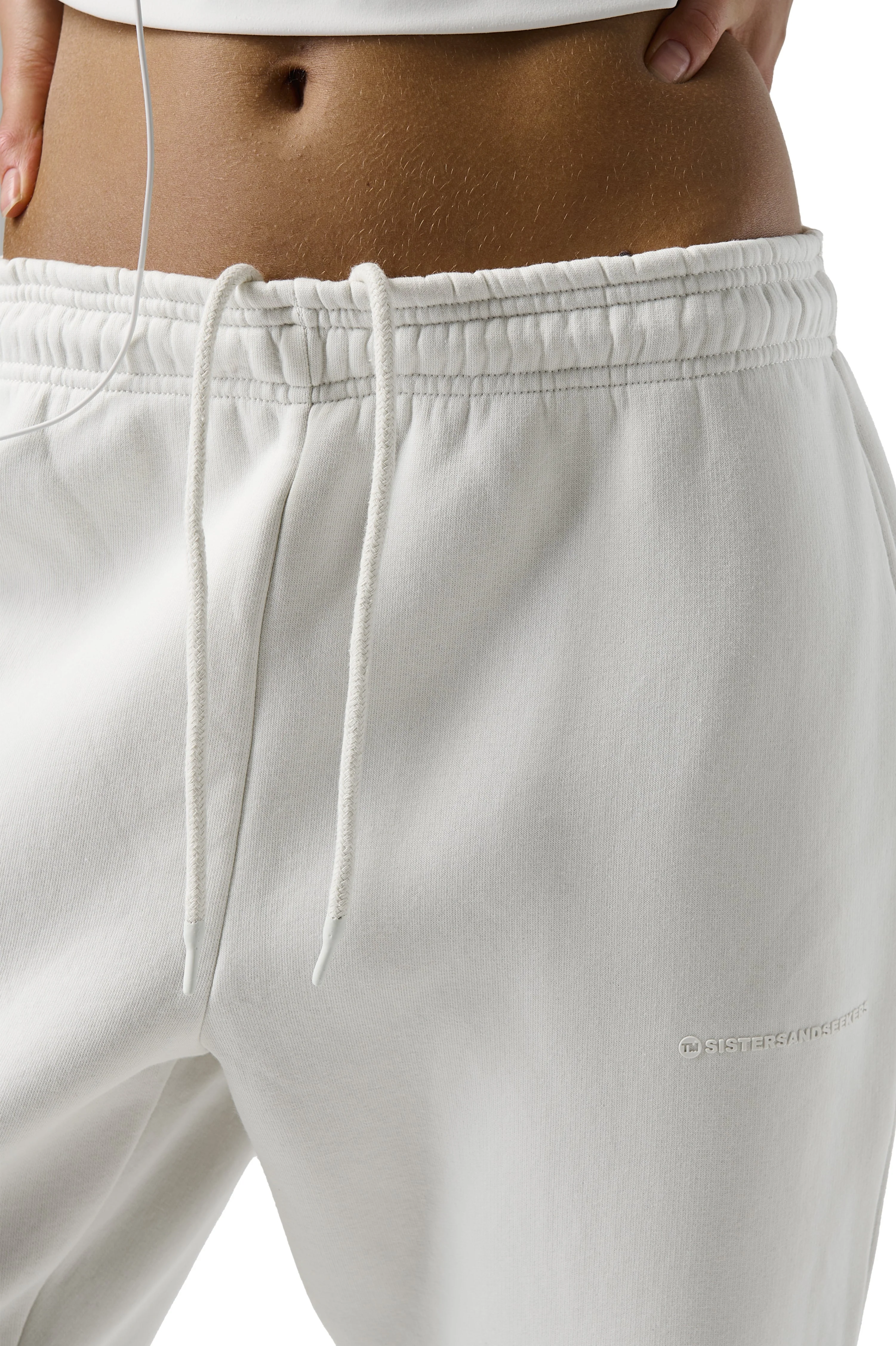 Trademark Cuffed Sweatpants in Swiss Cream