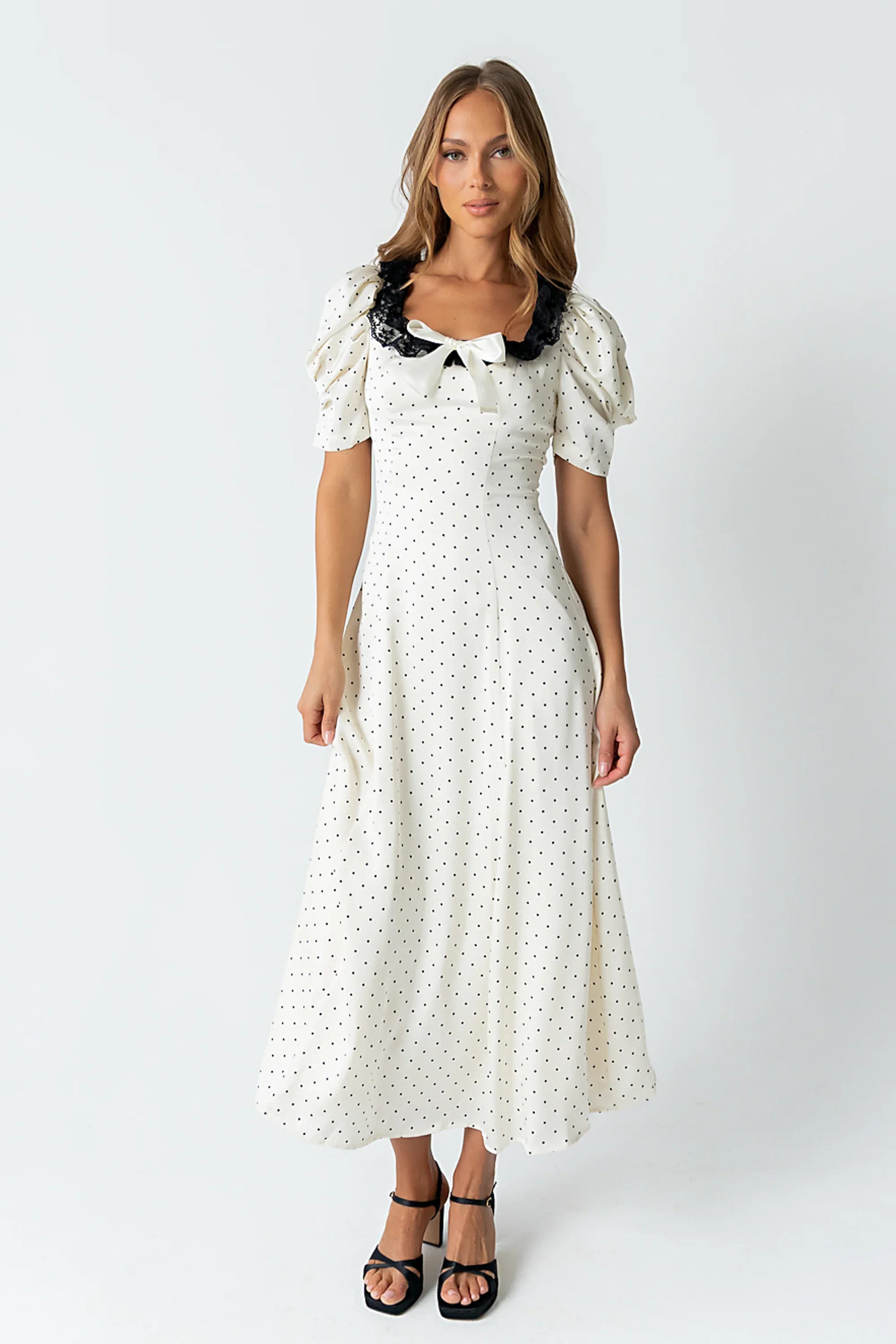 Mckinley Polka Dot Maxi Dress