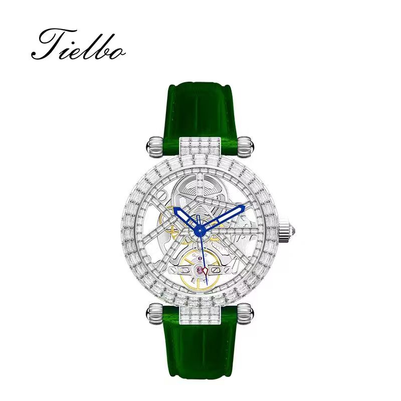 Celestial Spark Watch – Automatic, Skeleton, 38mm T866L