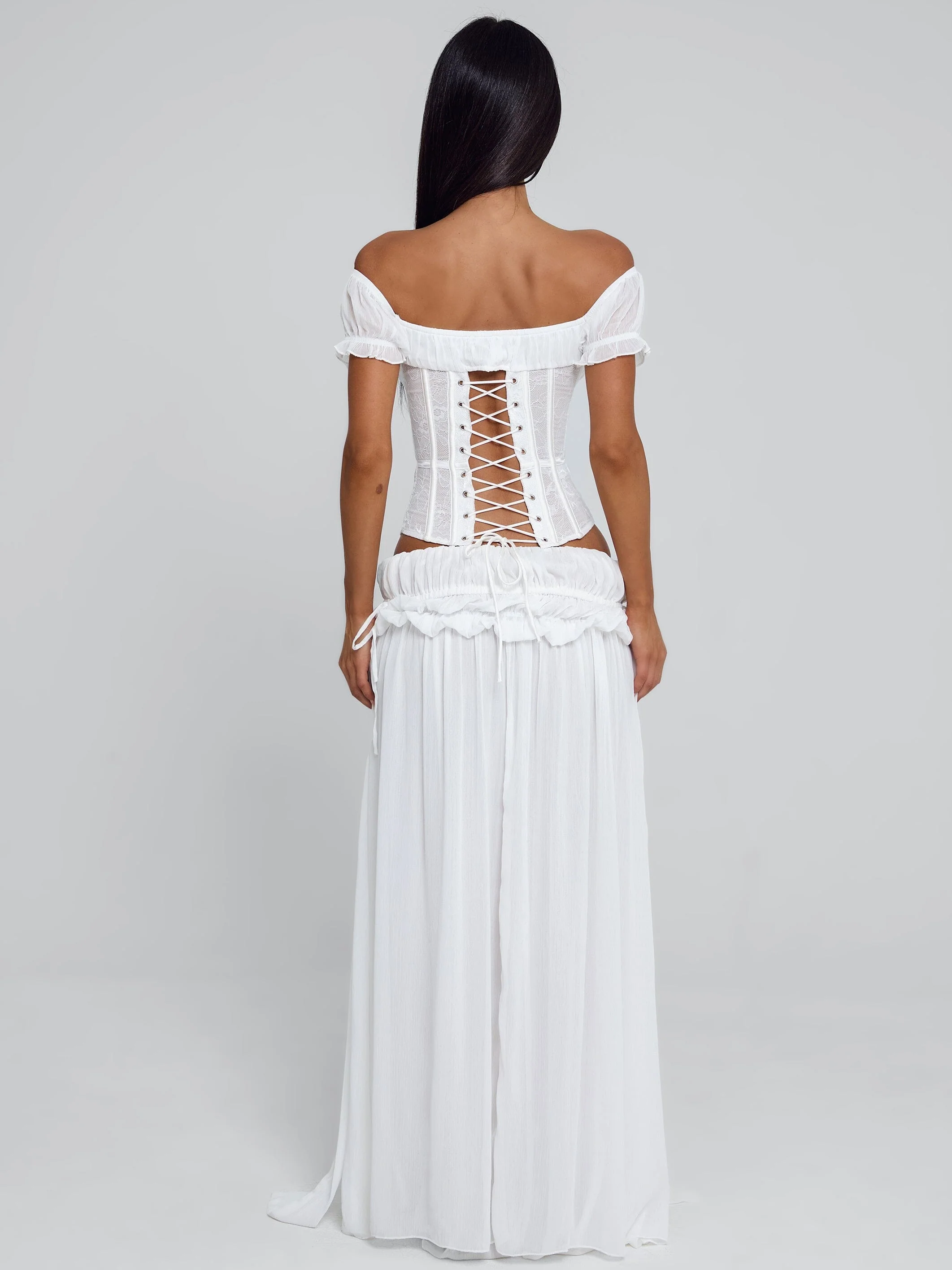 Lubela Corset Top White