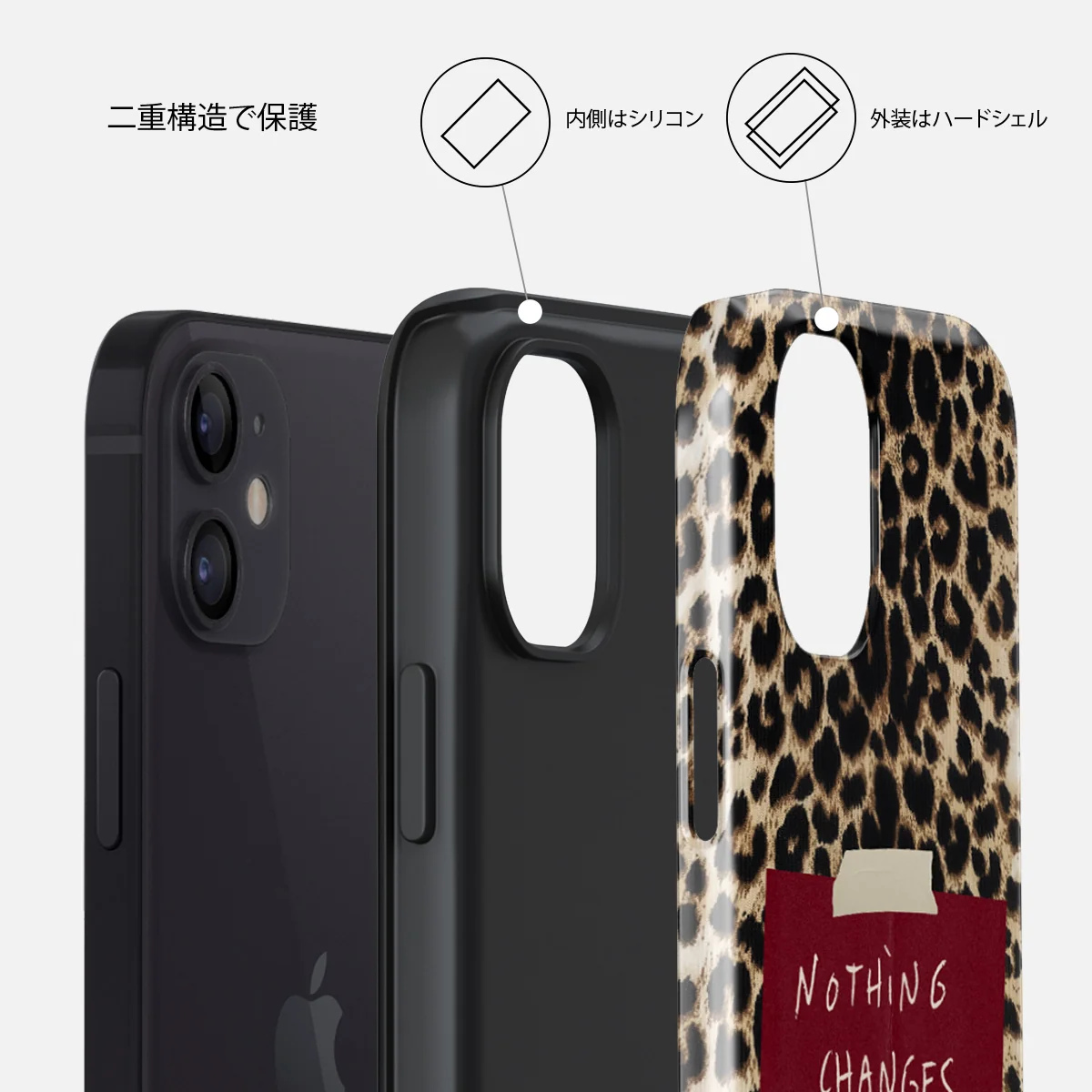 Nothing Changes - iPhone 12 ケース