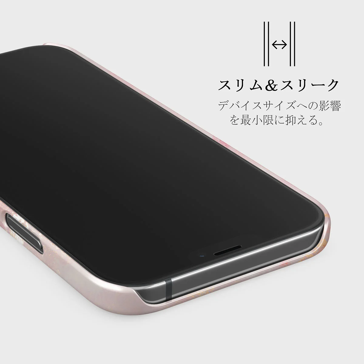Golden Coral - Pink iPhone 12 Mini ケース