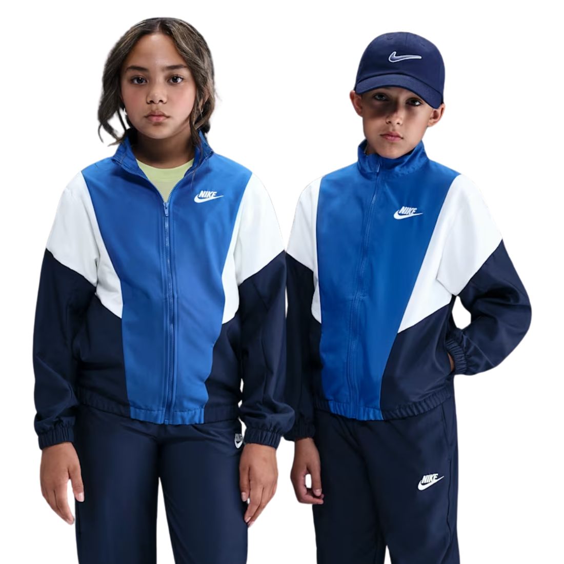 NIKE Sportswear Junior Woven Jacket Navy HQ9314-410A