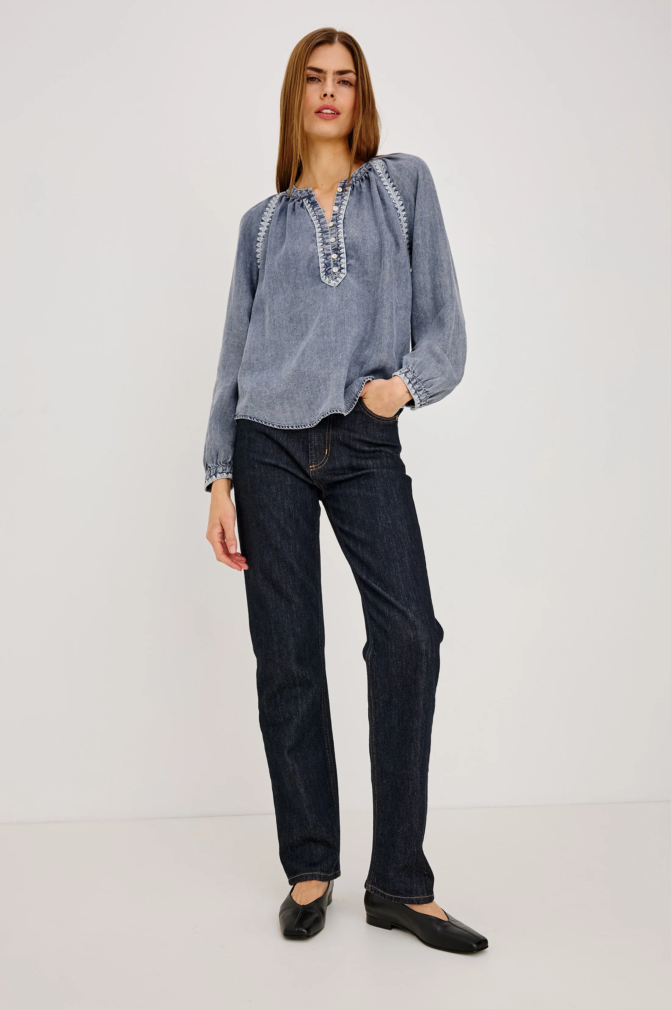 Tali Shirt - Blue Ridge