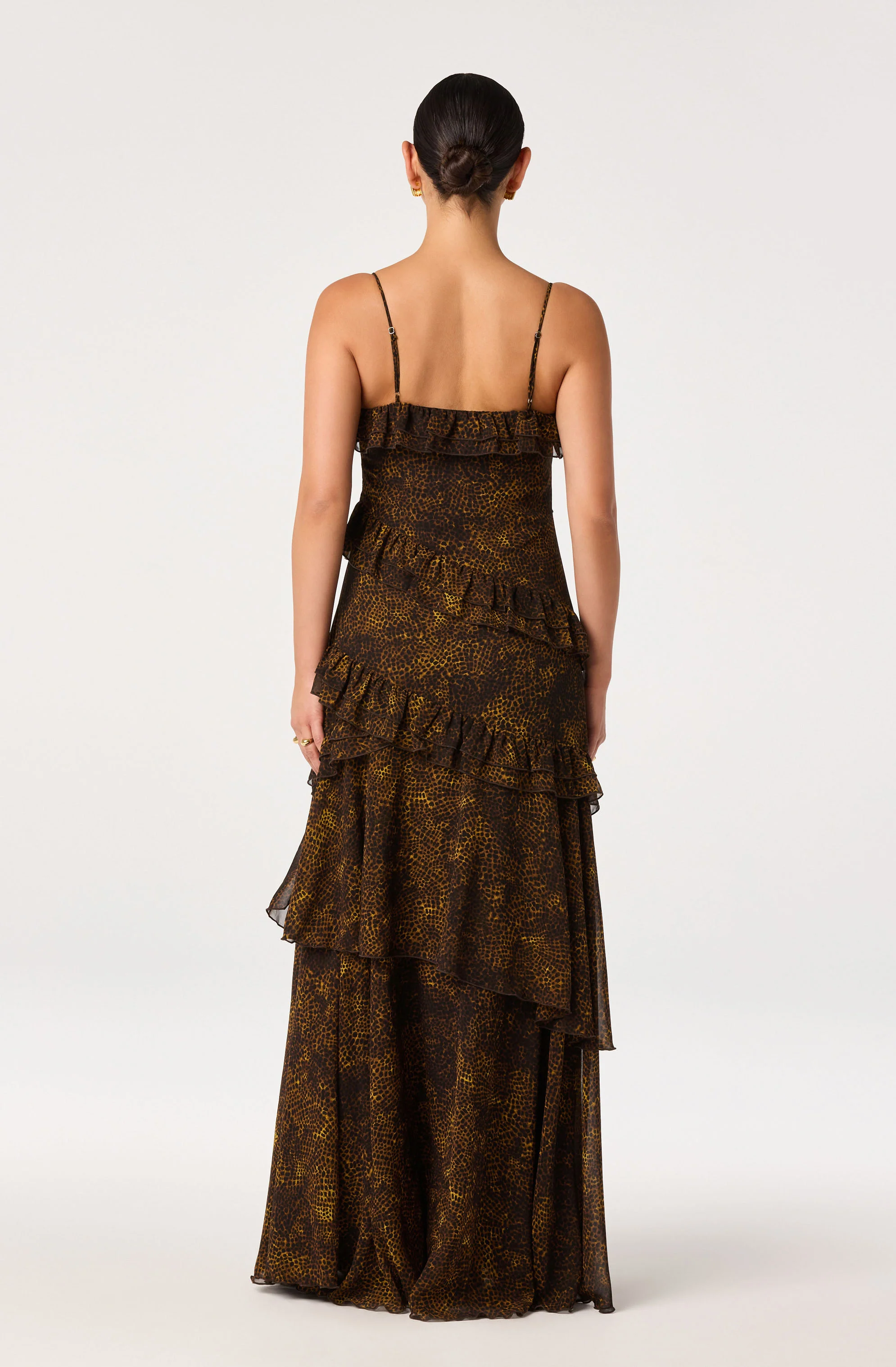 Journee Tiered Maxi Dress