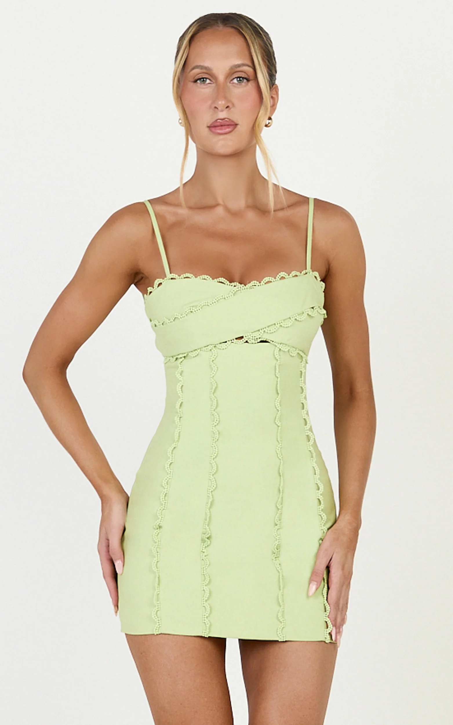 Gigi Mini Linen Blend Dress