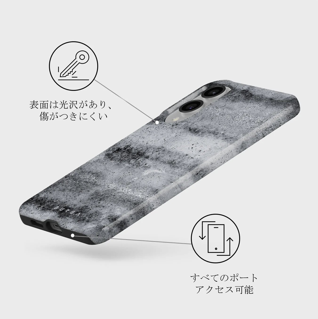 Concrete Jungle - Samsung Galaxy S25 Edge ケース