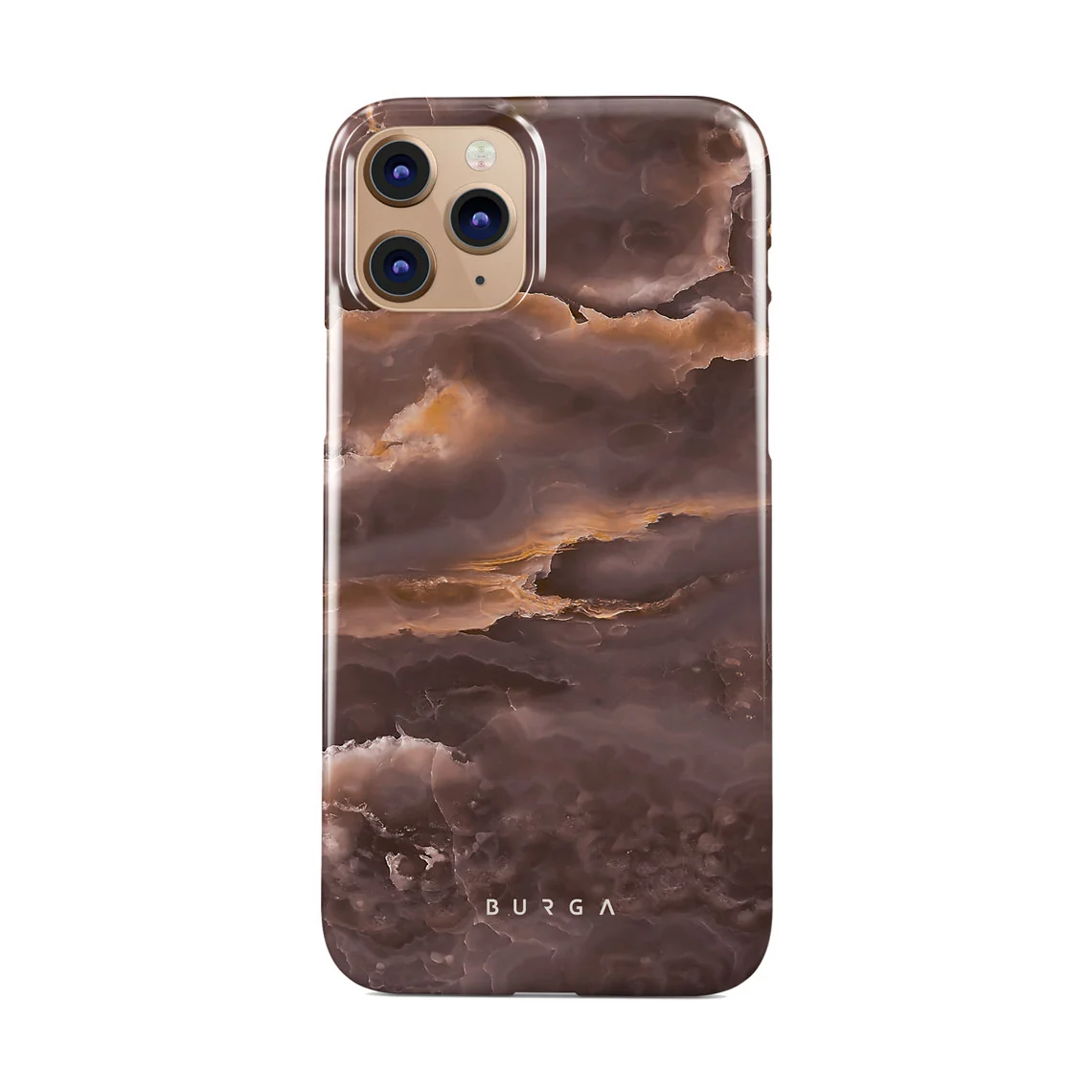 Fire Wood - Brown Marble iPhone 11 Pro Max ケース
